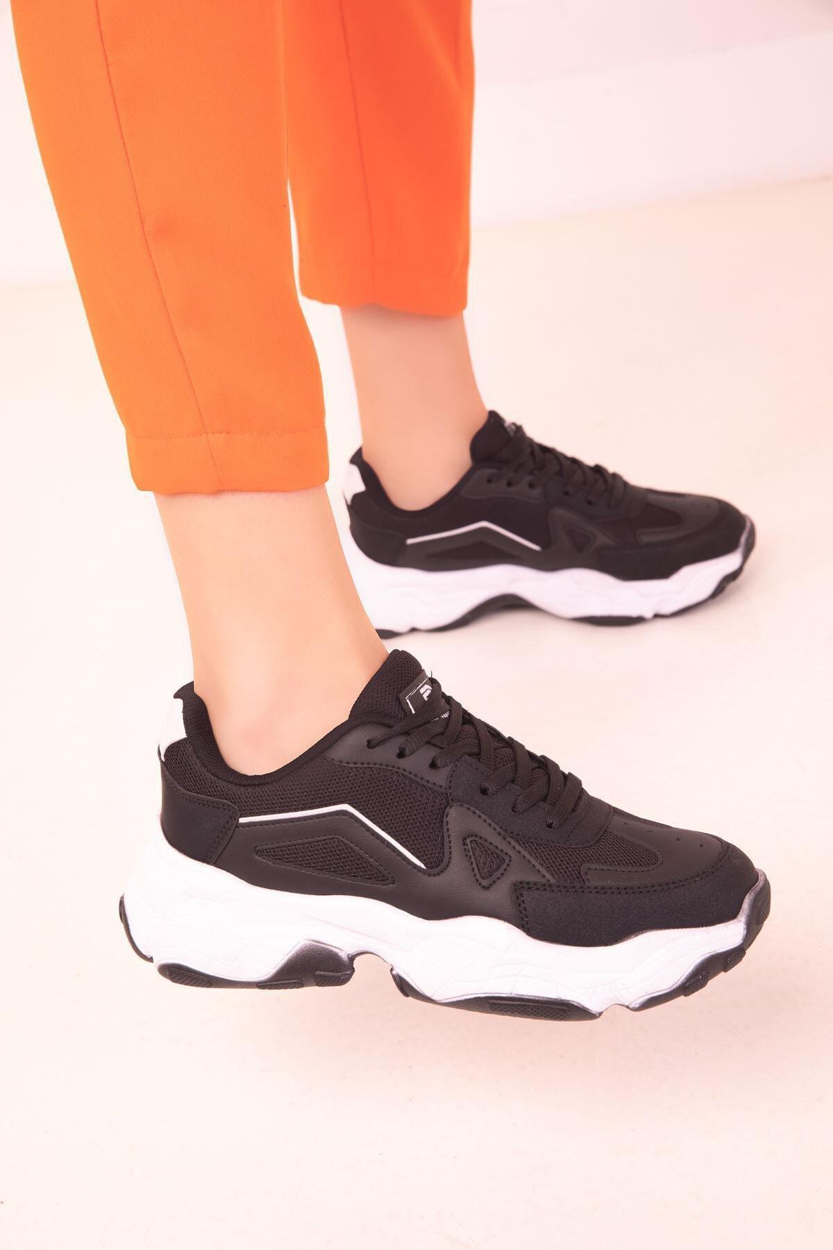 Black Casual Sneakers, , large image number 2