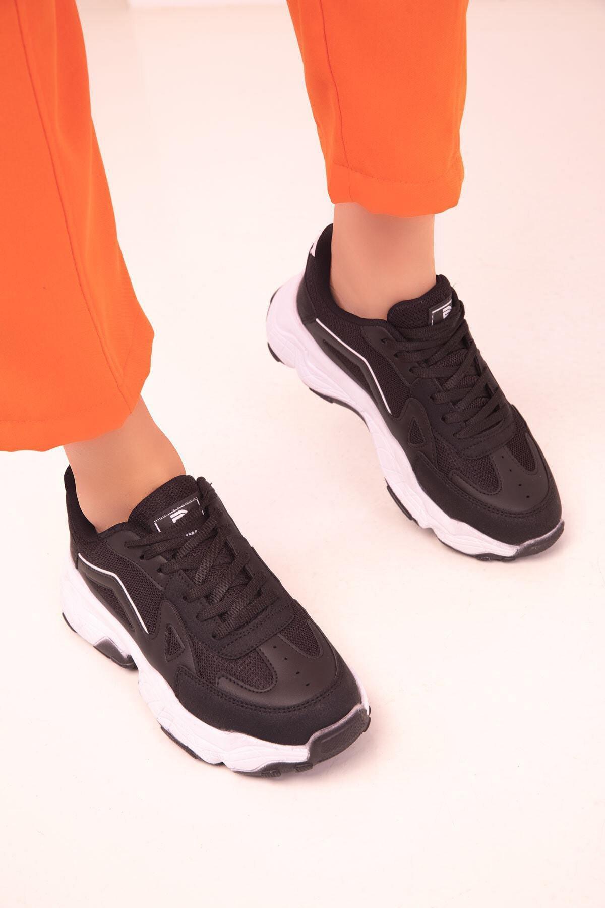 Black Casual Sneakers, , large image number 3
