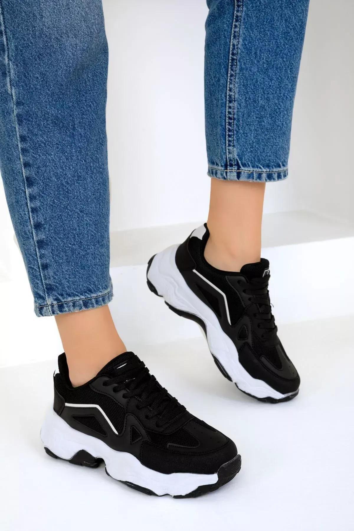 Black Lace Sneakers, C101_1526, large image number 4