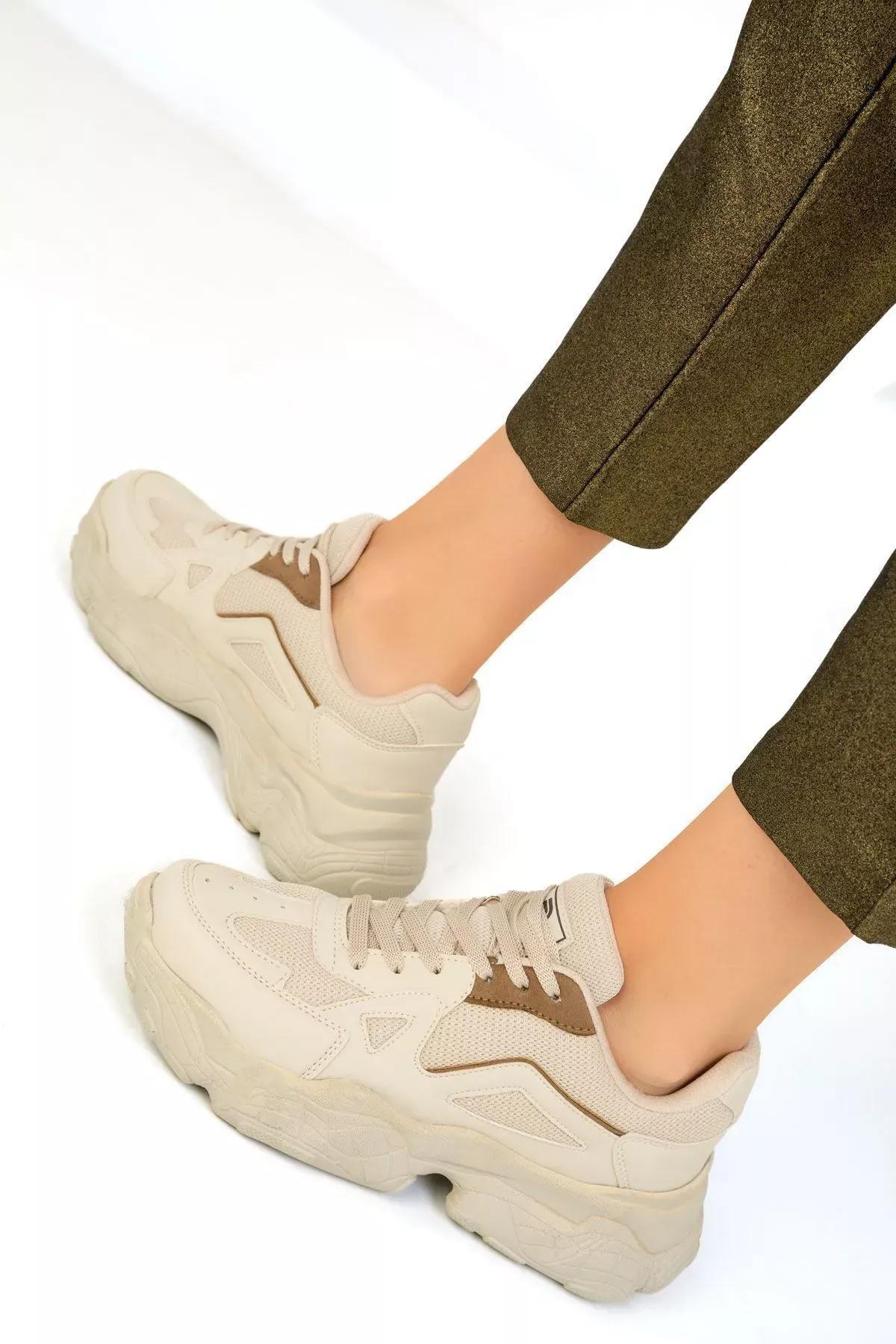 Brown Casual Sneakers, BEIGE-BROWN, large image number 2