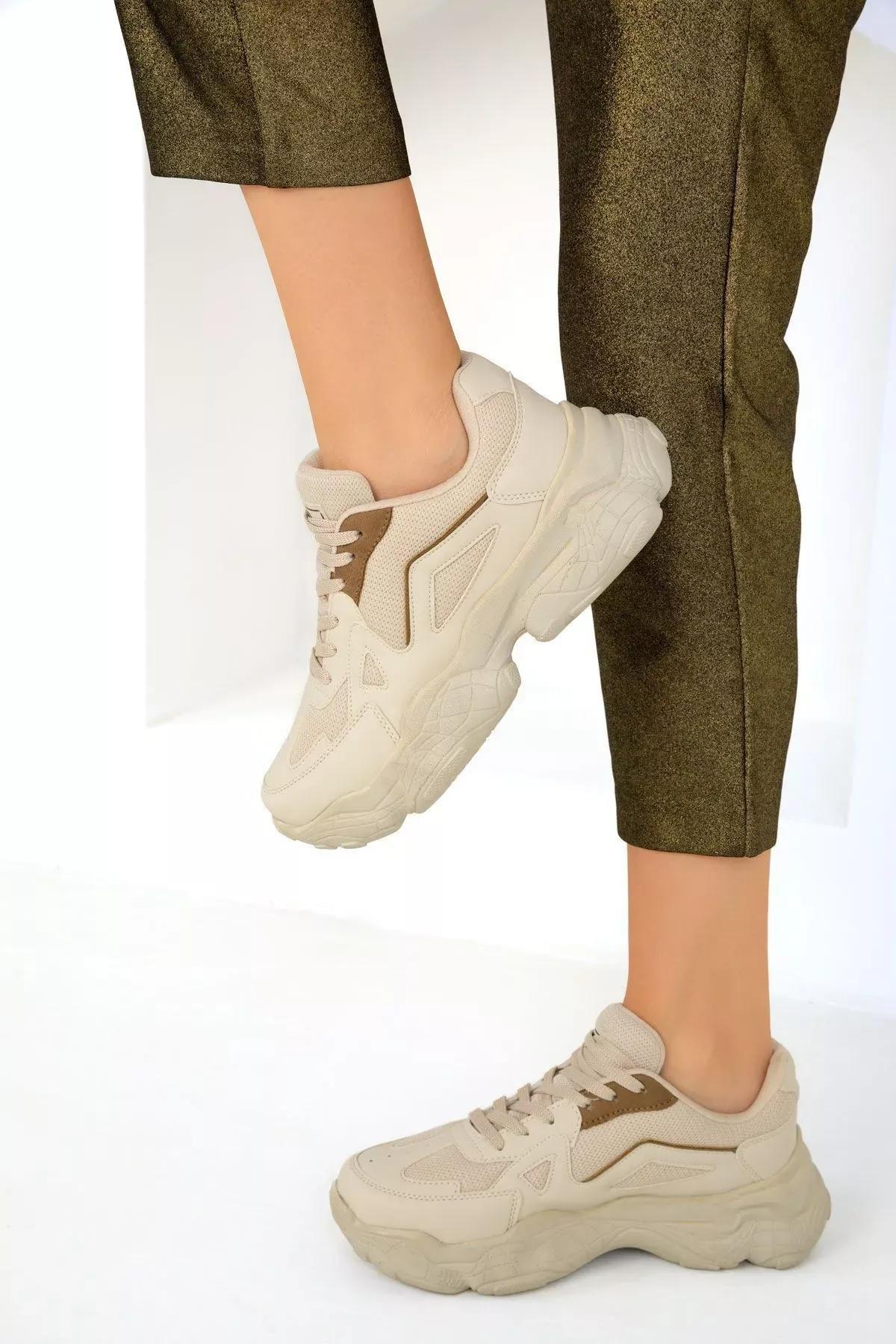 Brown Casual Sneakers, BEIGE-BROWN, large image number 3