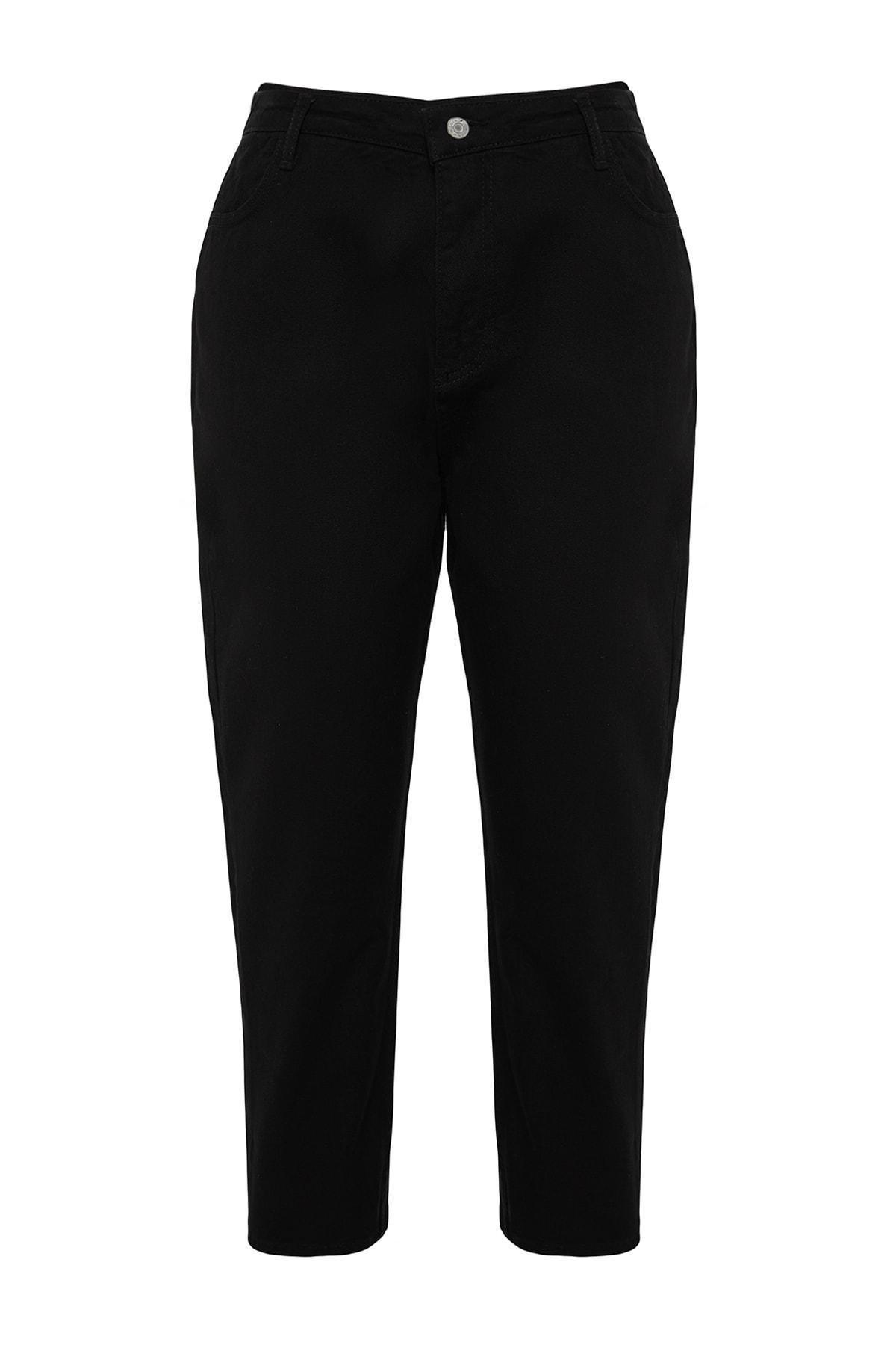 Black Mom Plus Size Jeans, , large image number 5