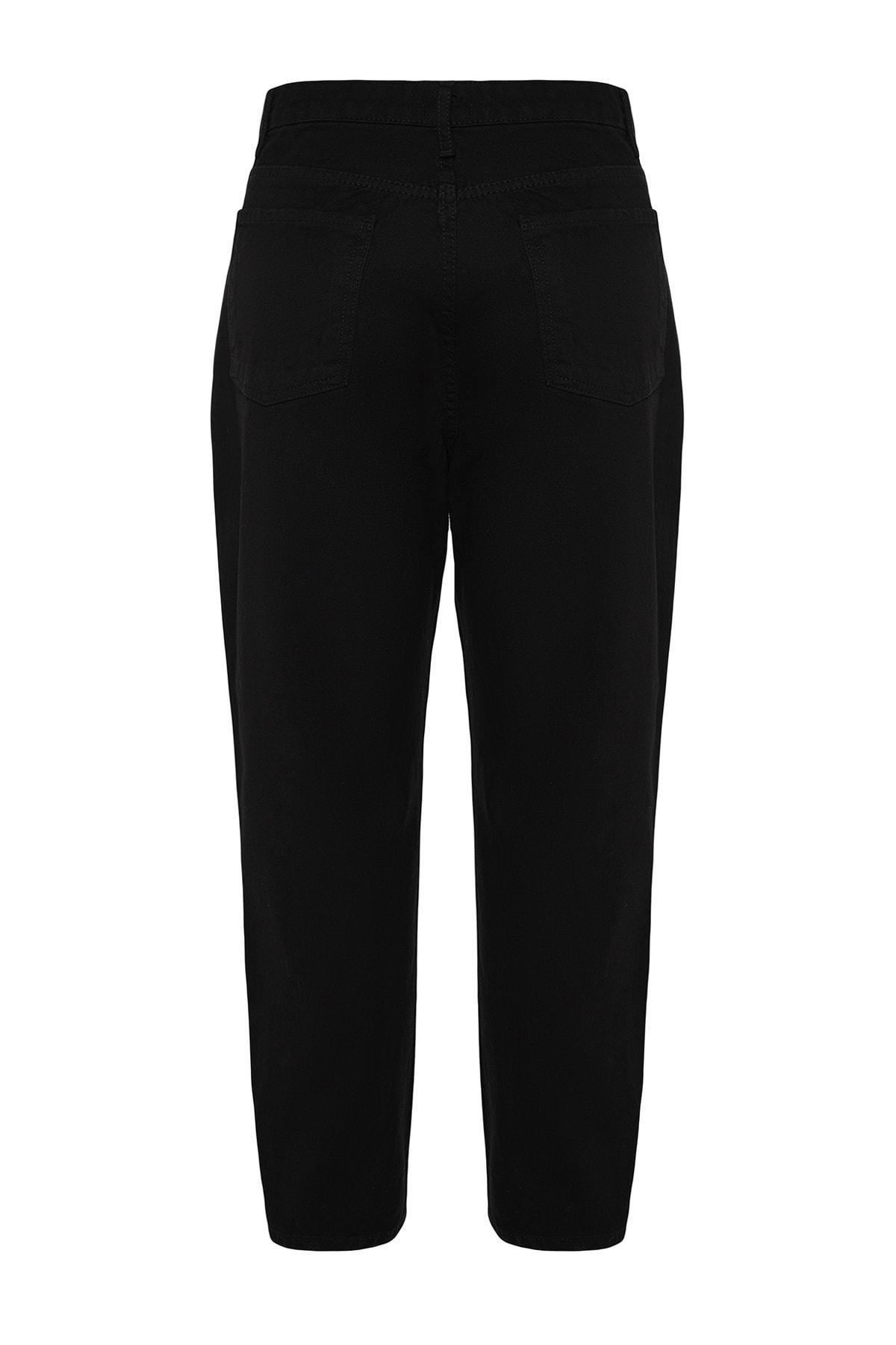 Black Mom Plus Size Jeans, , large image number 7