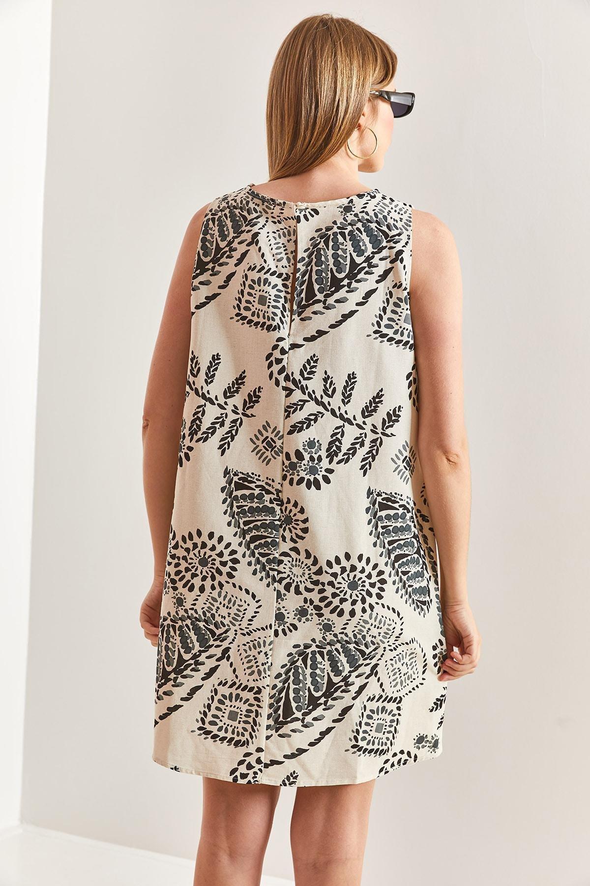 Multicolour Floral Patterned Dress, , large image number 2