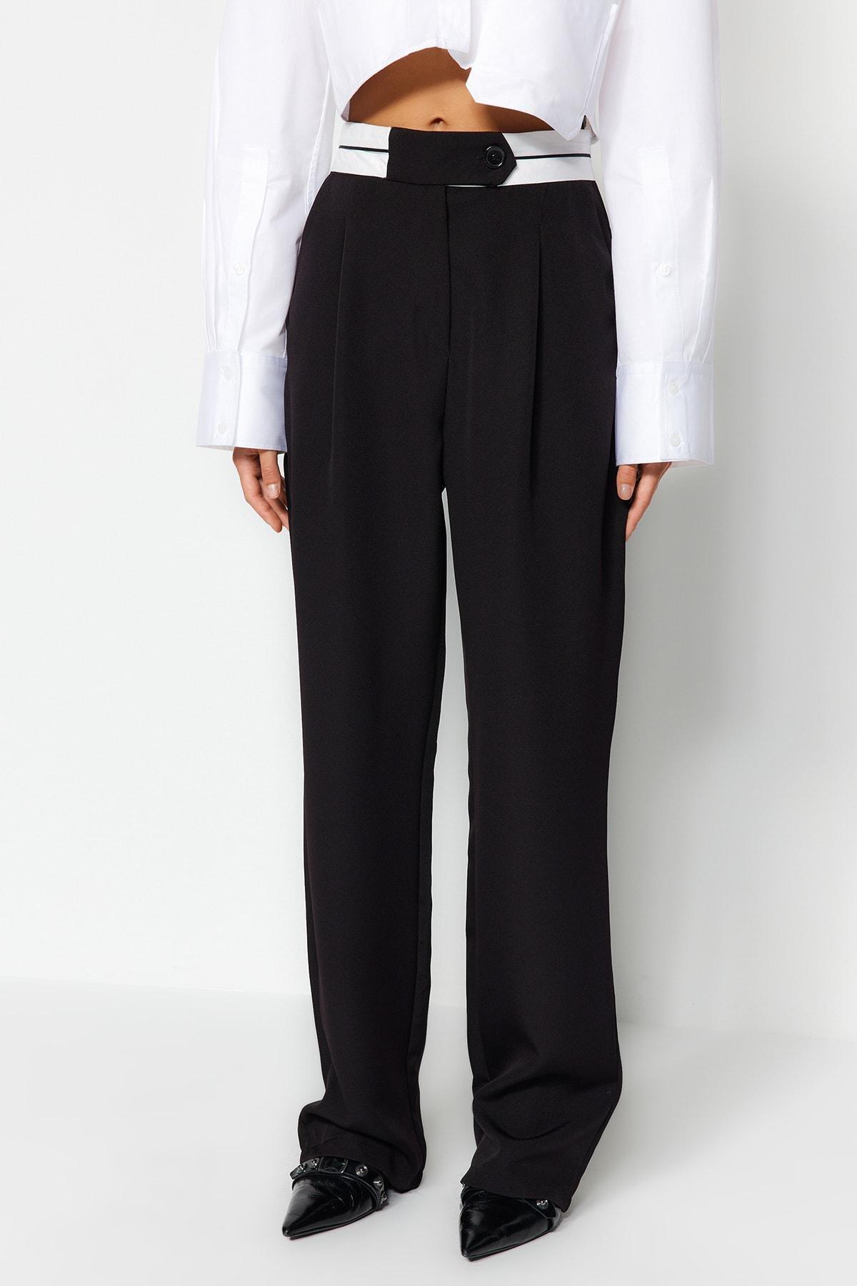 Trendyol - Black Wide Leg Pants