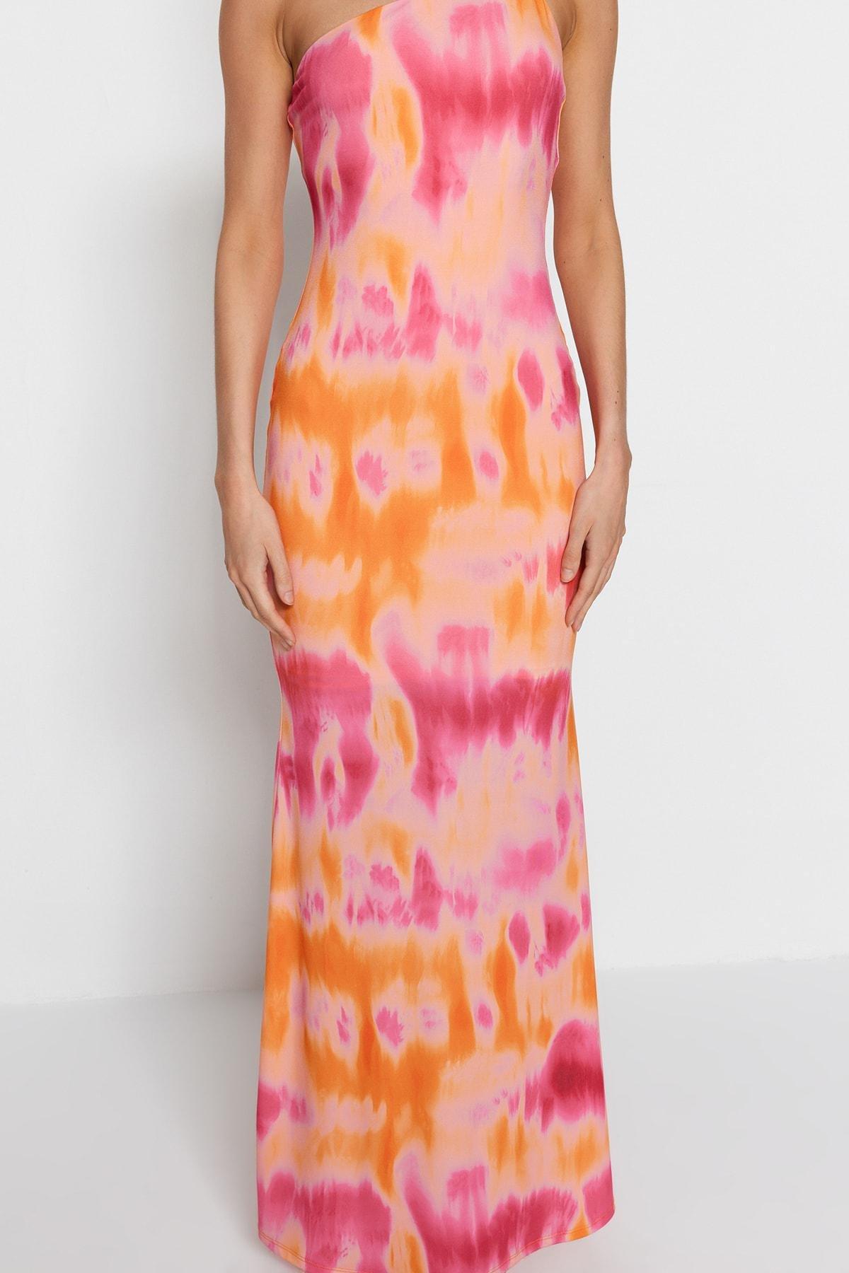 Multicolour Shift Occasionwear Dress, Very colorful, large image number 3
