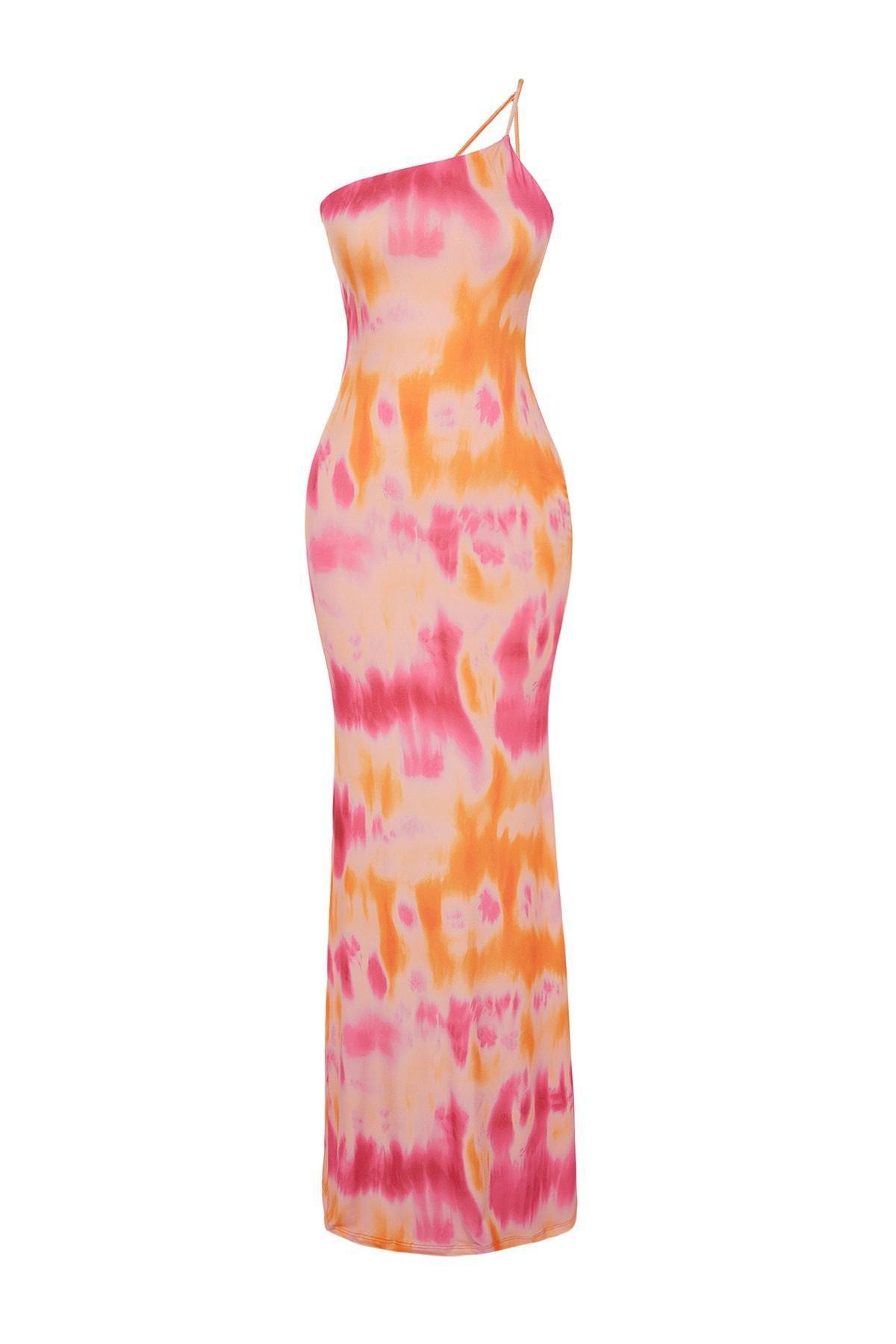 Multicolour Shift Occasionwear Dress, Very colorful, large image number 5