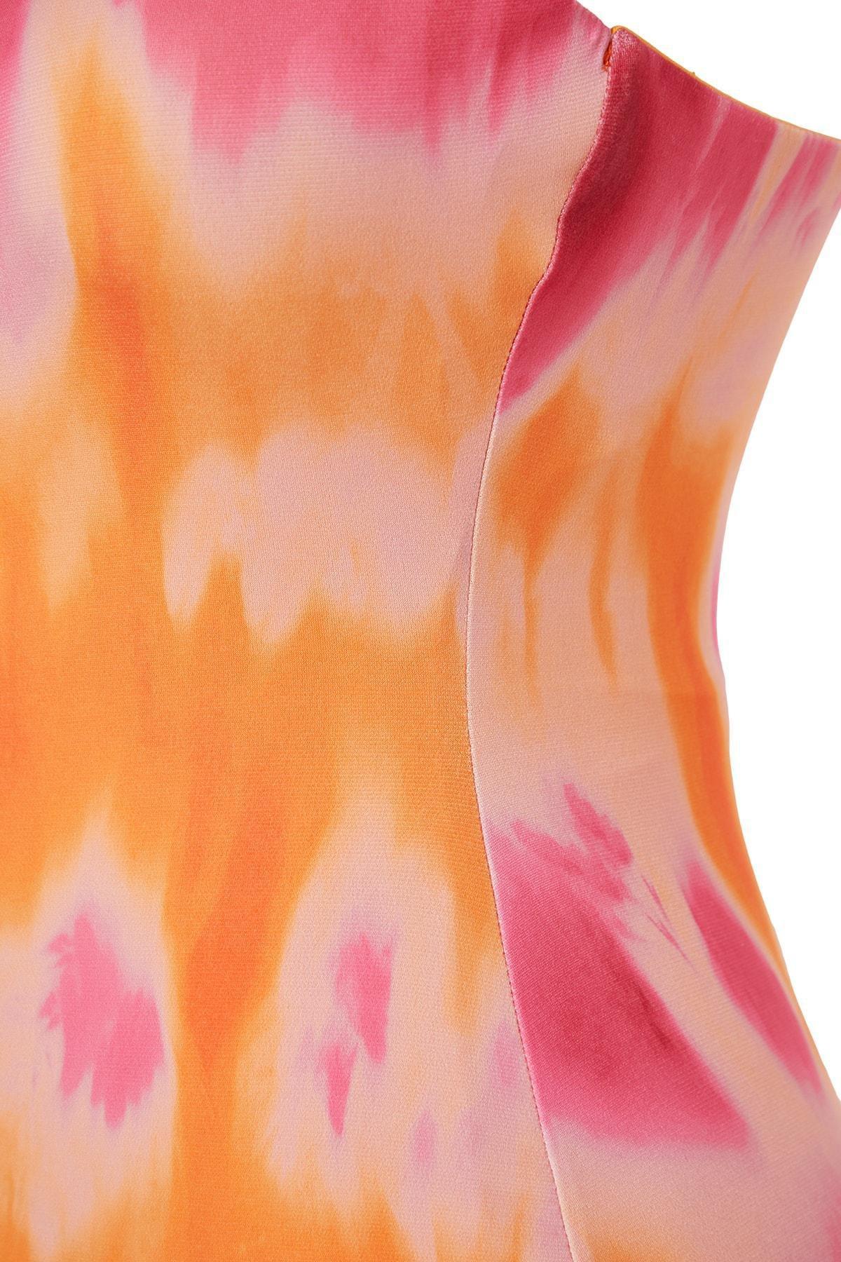 Multicolour Shift Occasionwear Dress, Very colorful, large image number 6