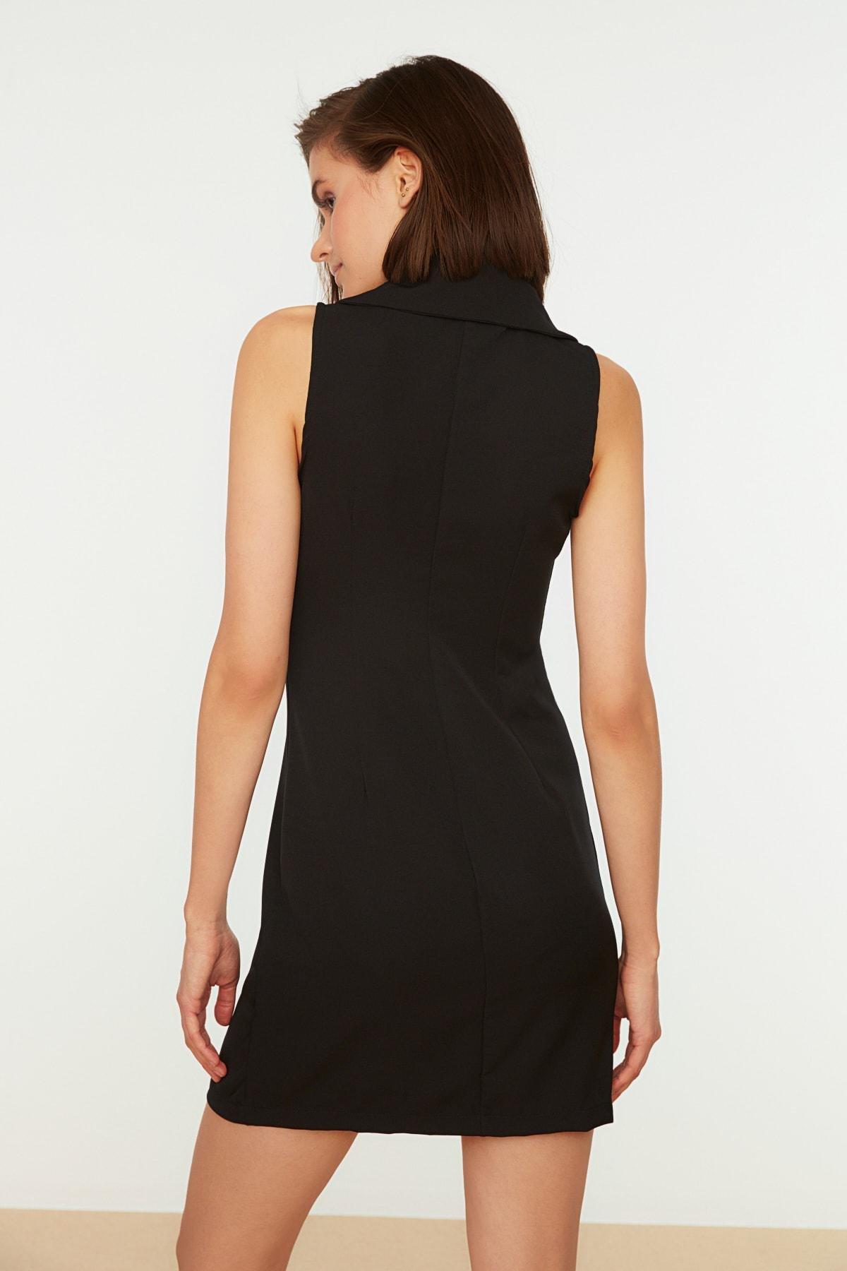 Black Blazer Mini Dress, , large image number 5