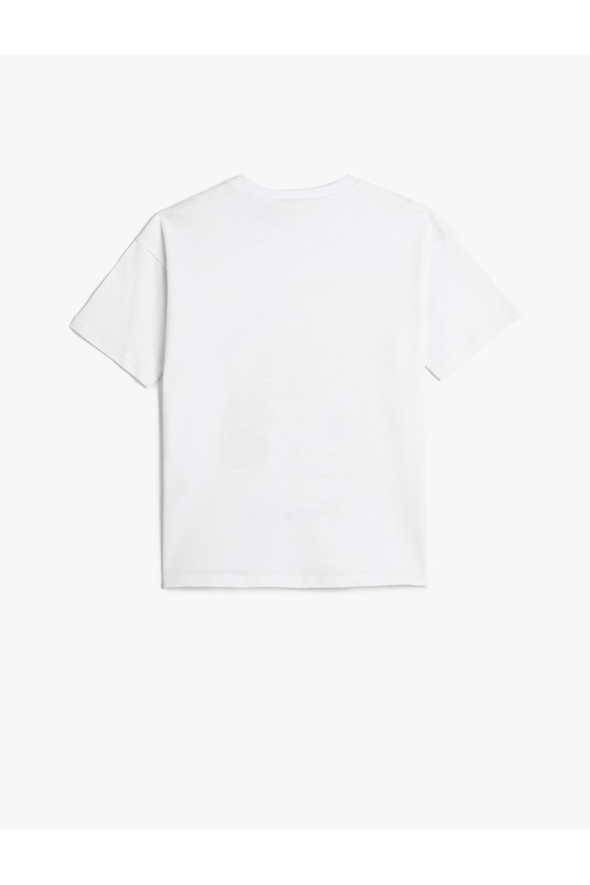 Koton - White Mickey Mouse T-Shirt