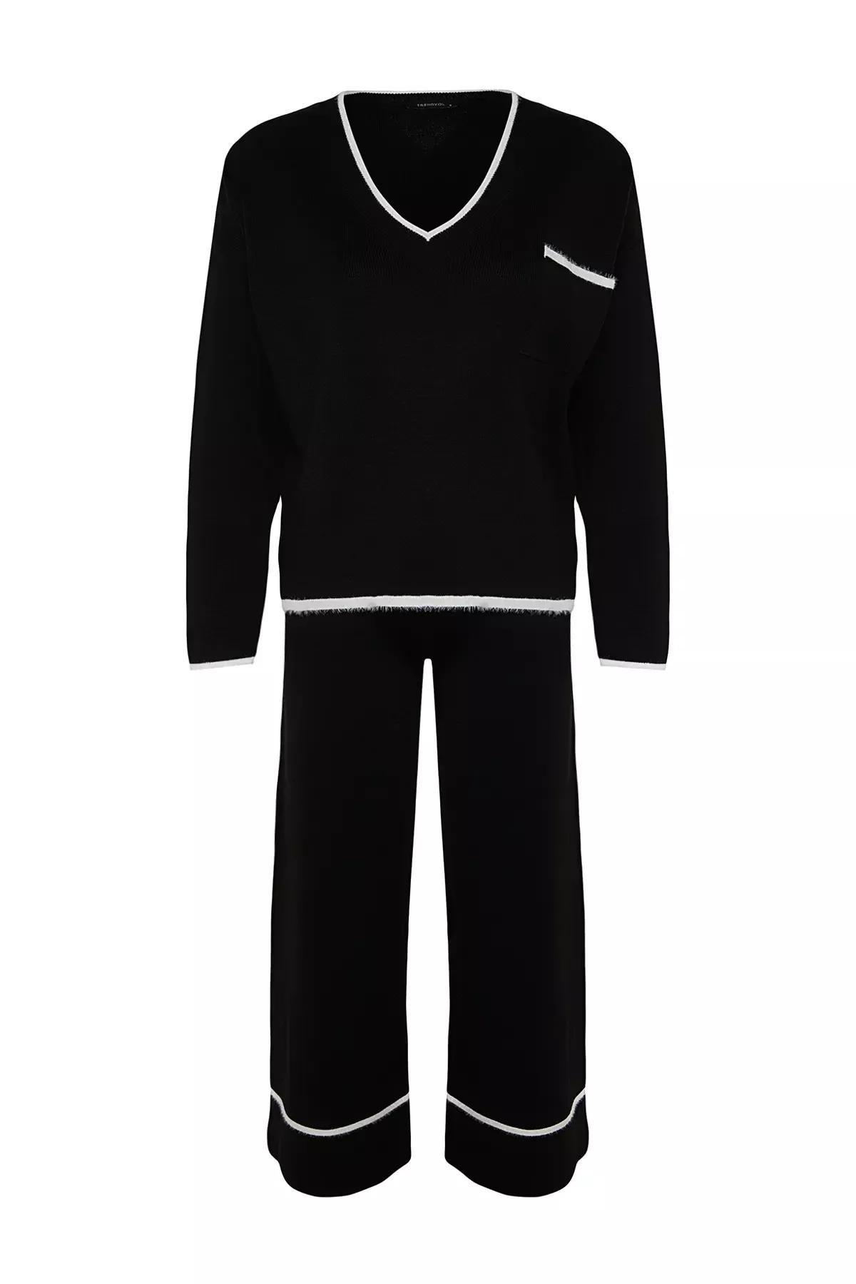 Black Casual Co-Ord Set, , large image number 6