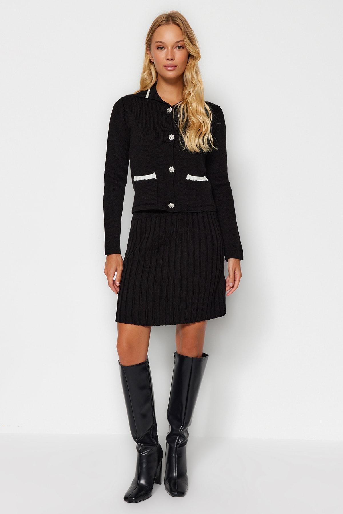 Black Pocket Detailed Co-Ord Set, , large image number 2