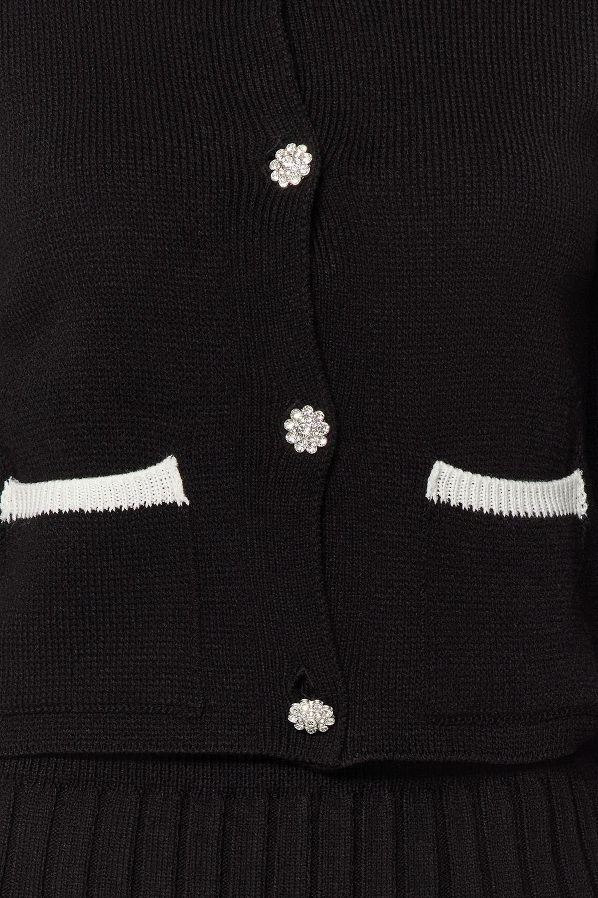 Black Pocket Detailed Co-Ord Set, , large image number 3