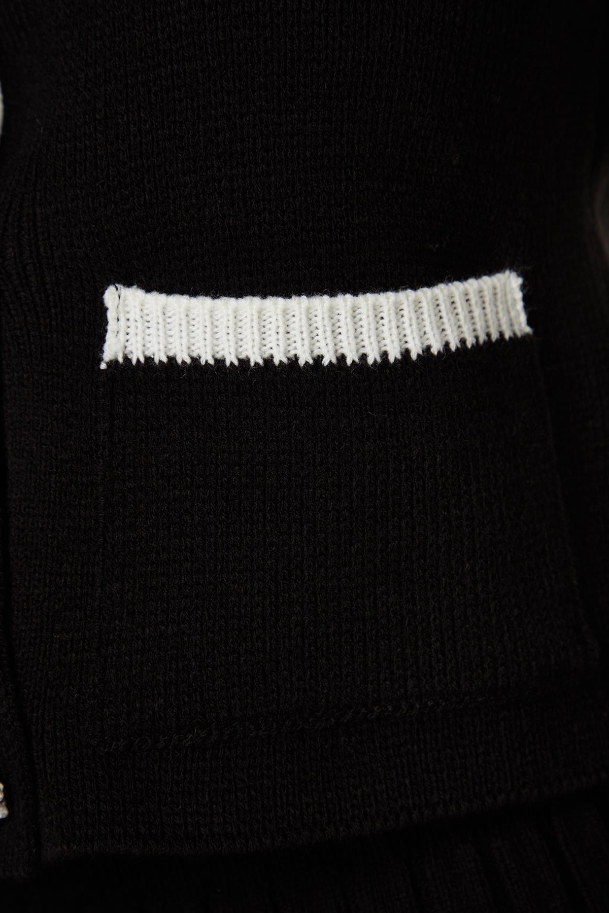 Black Pocket Detailed Co-Ord Set, , large image number 7