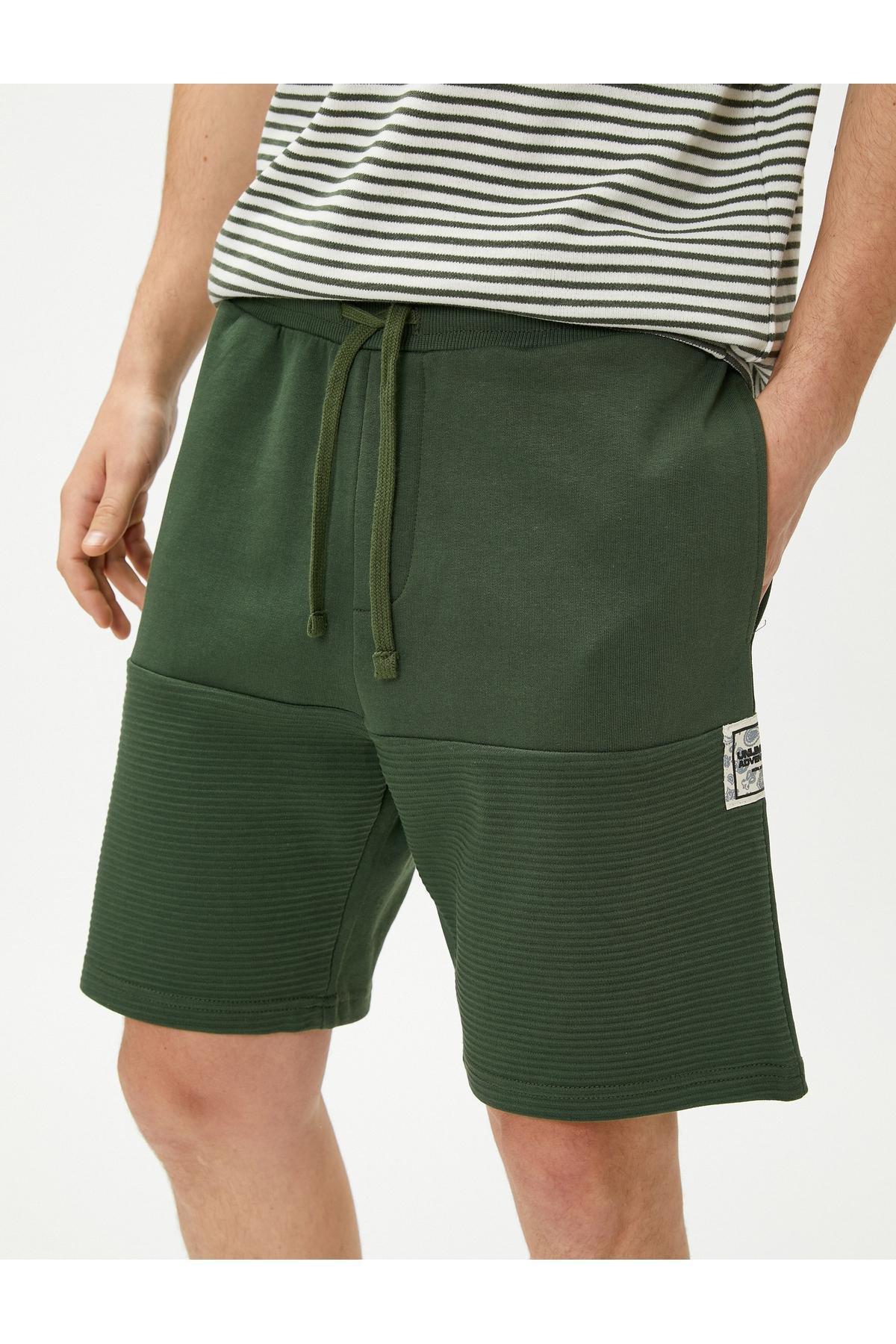 Koton - Khaki Laced Detailed Shorts