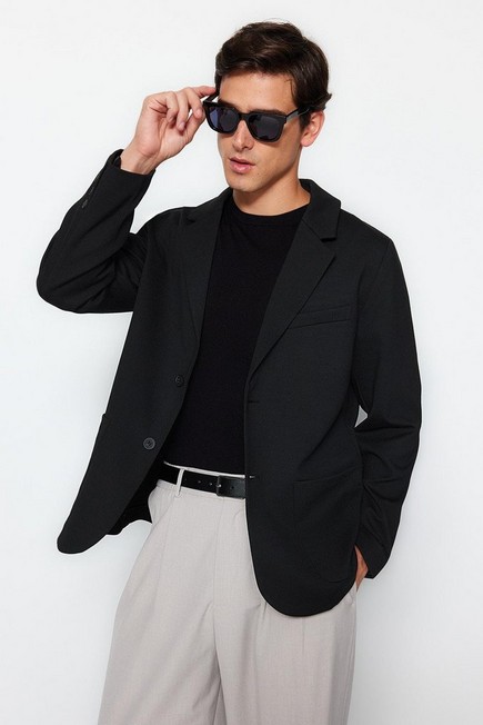 Trendyol - Black Slim Fit Blazer