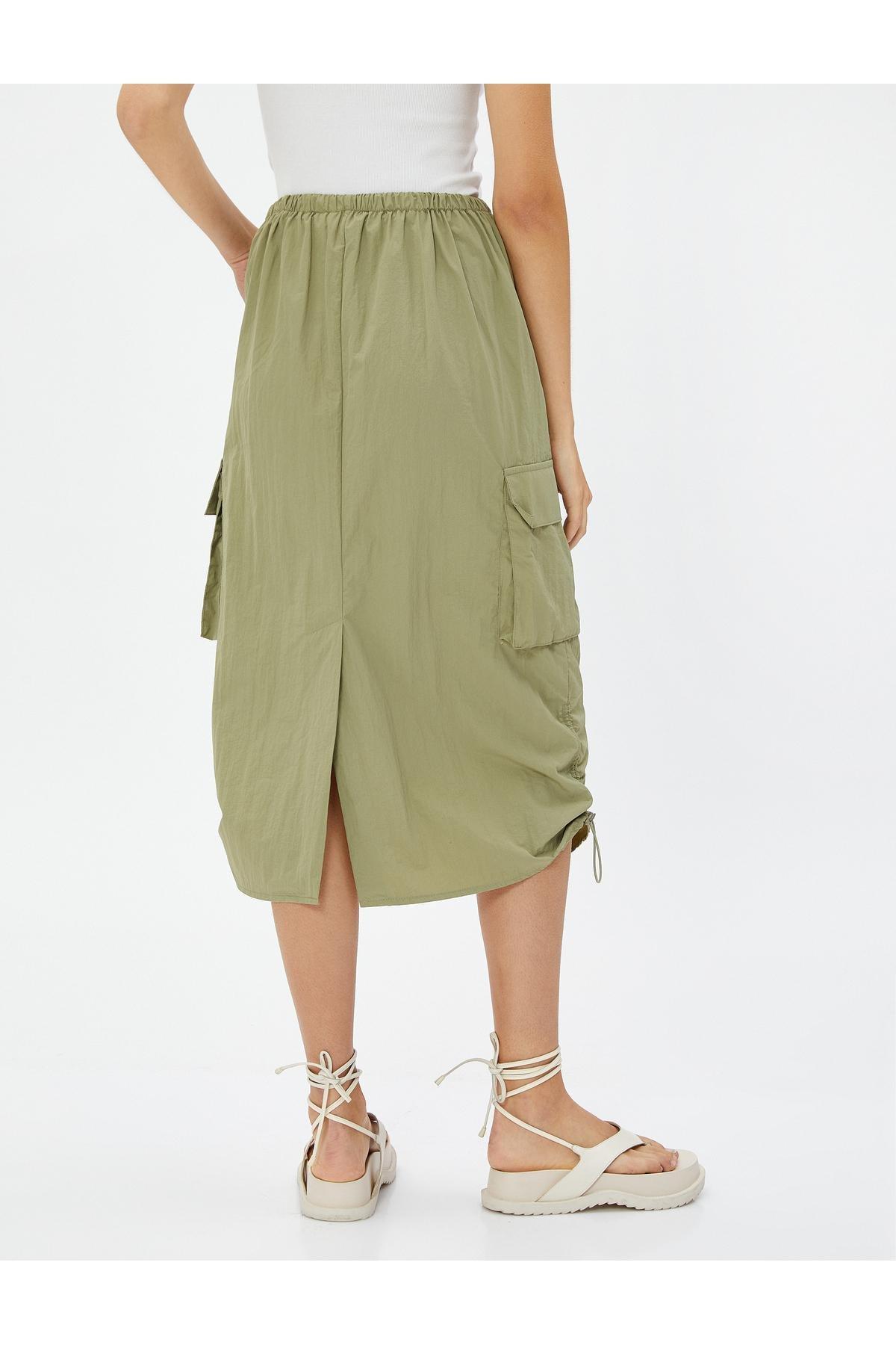 Koton - Green Parachute Skirt