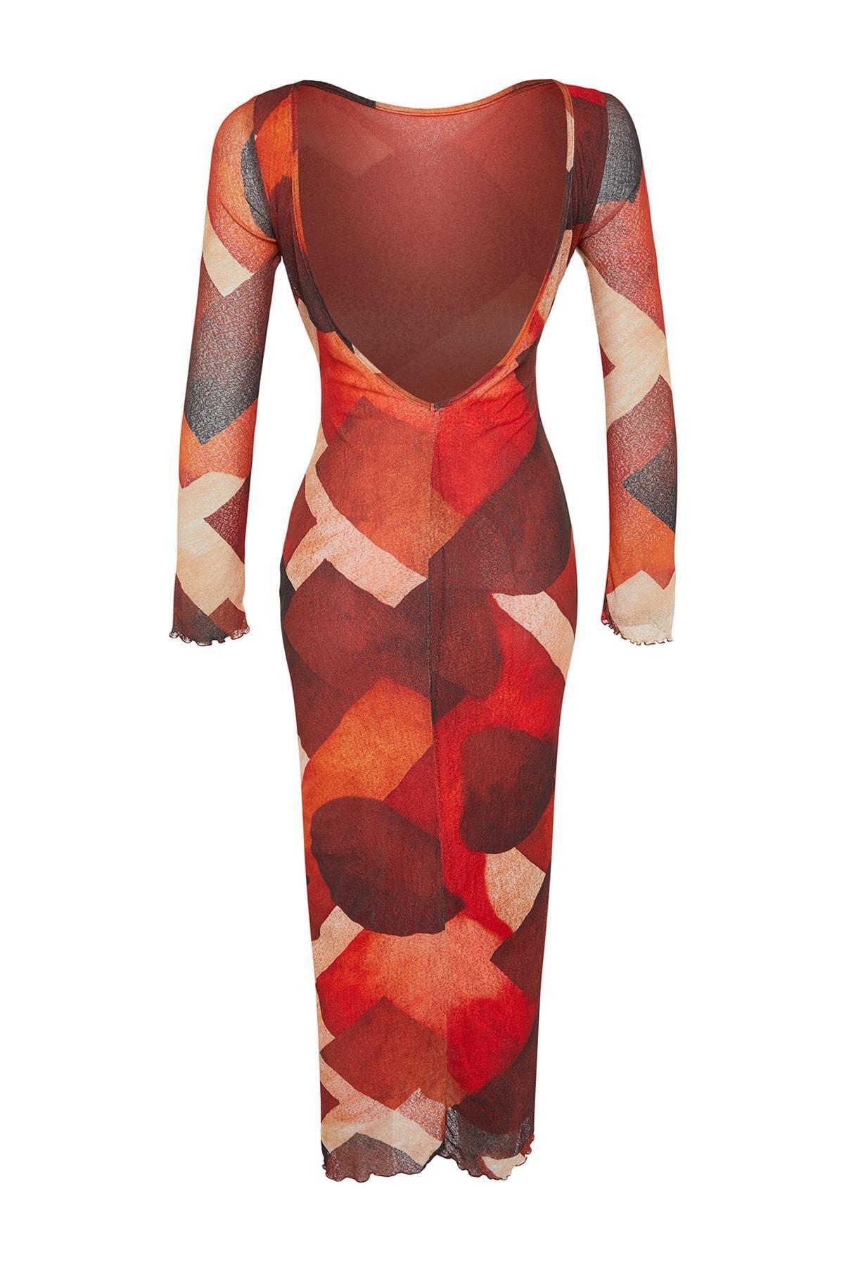 Multicolour Bodycon Dress, Very colorful, large image number 7