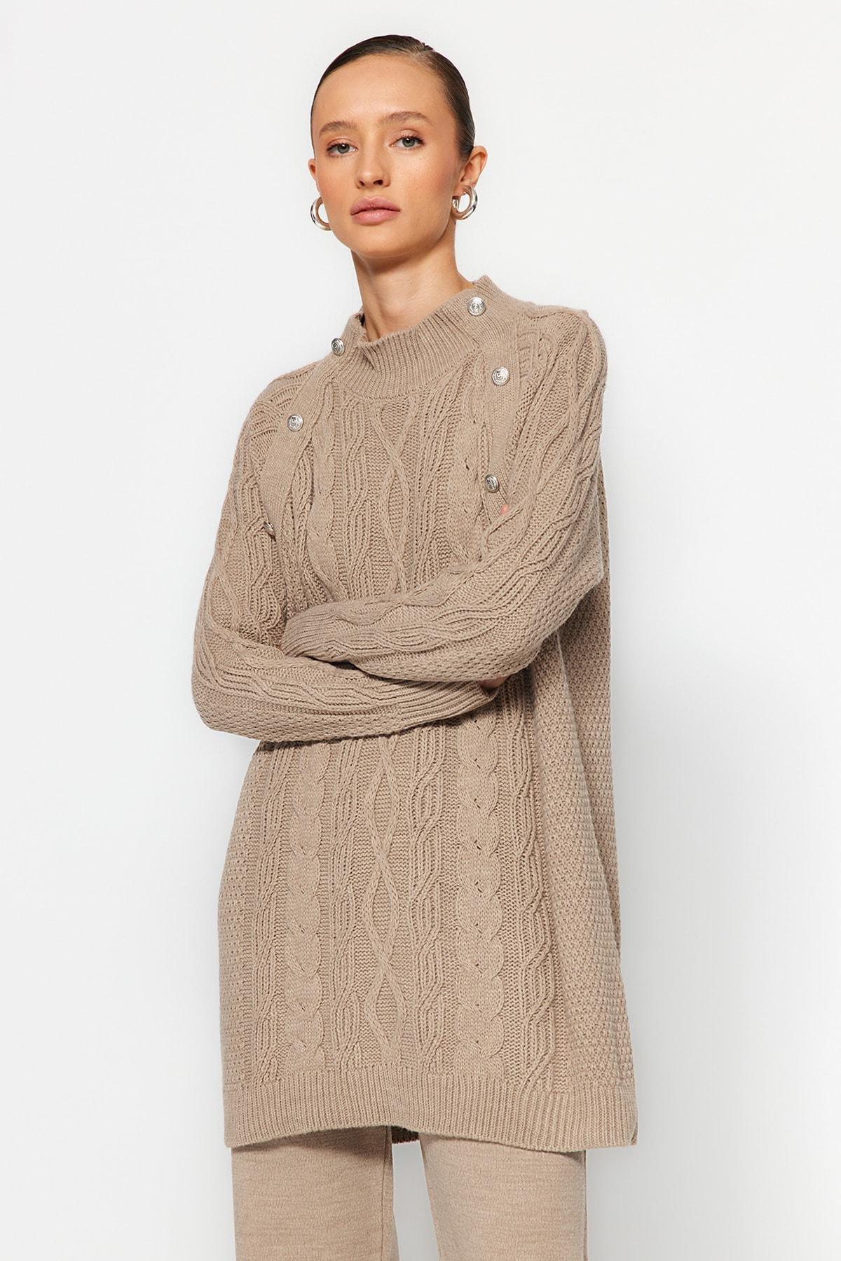 Grey Button Detailed Co-Ord, , large image number 1