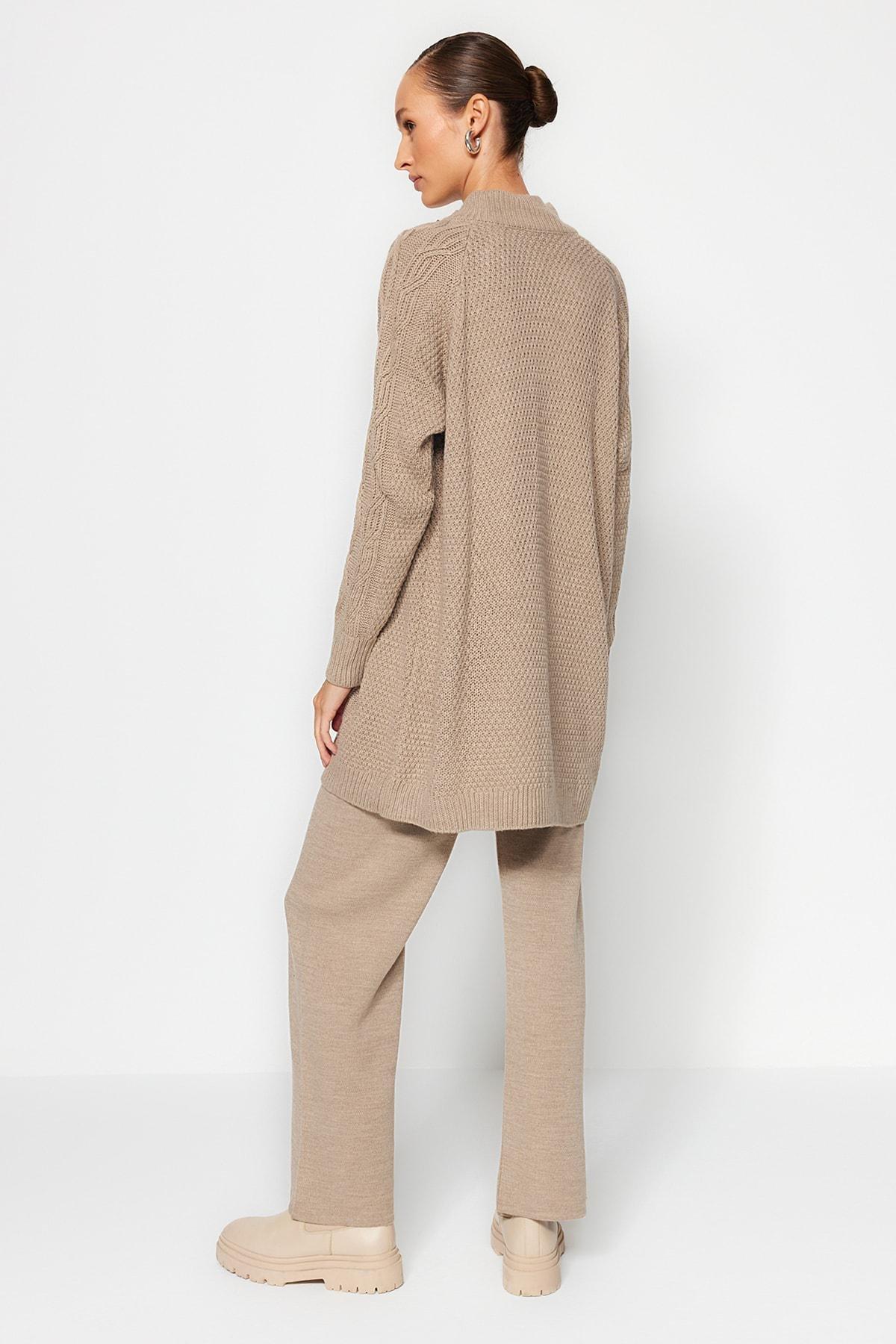 Grey Button Detailed Co-Ord, , large image number 4
