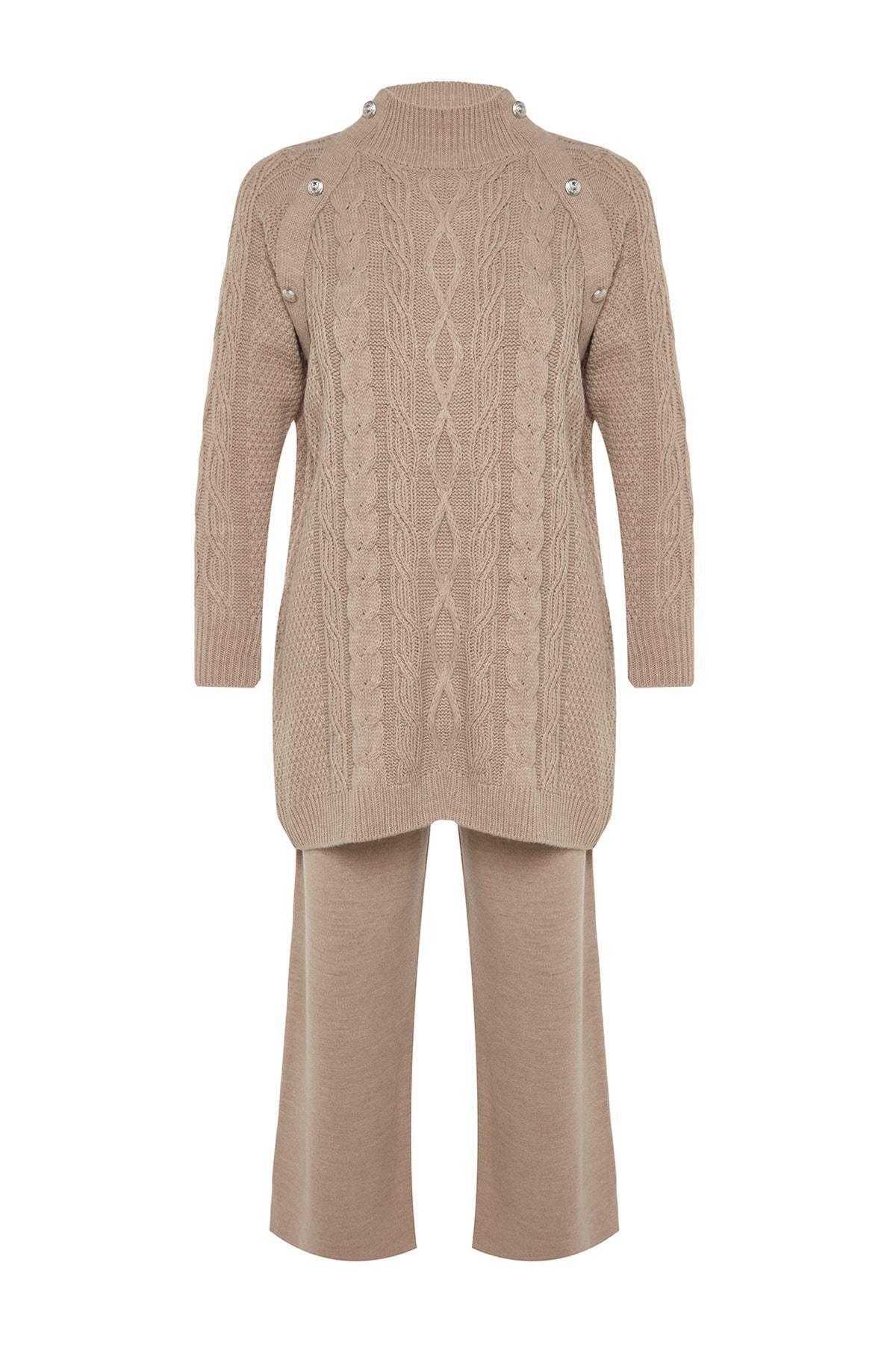 Grey Button Detailed Co-Ord, , large image number 5