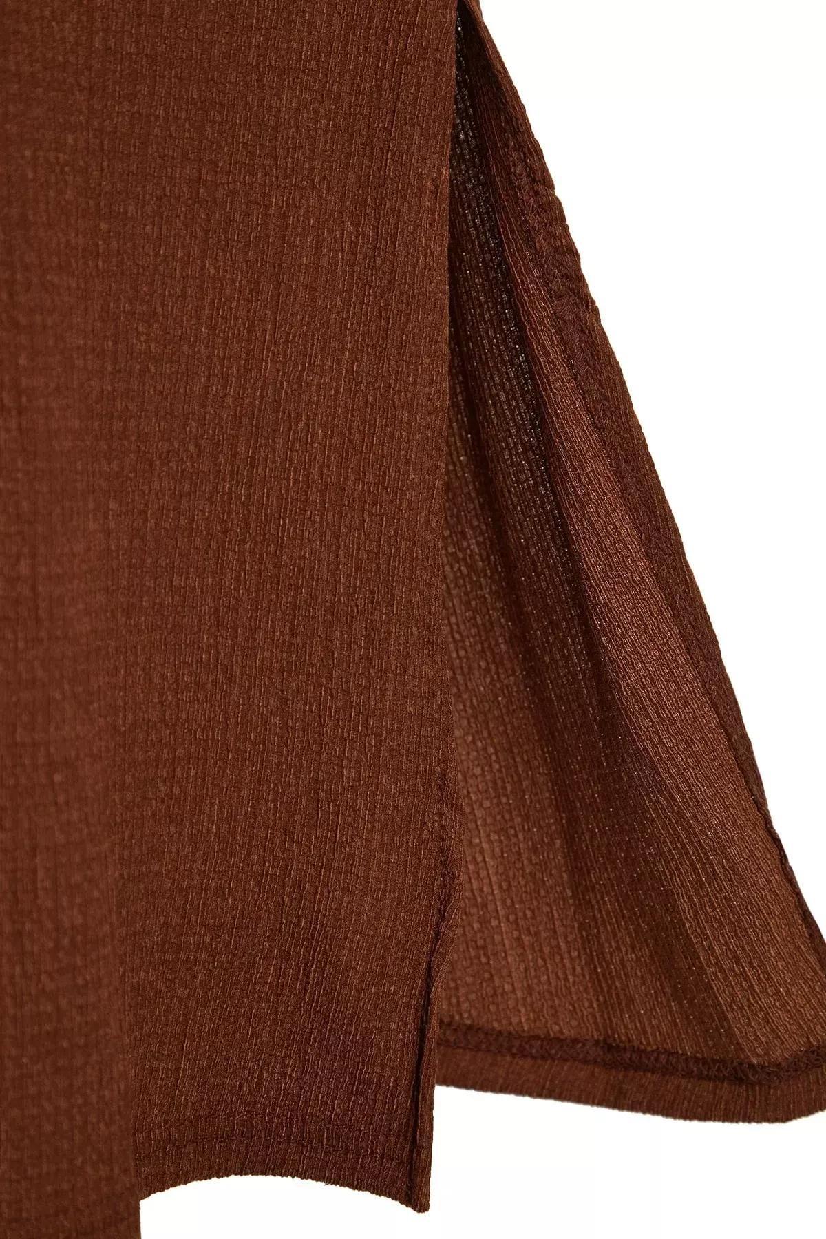 فستان سكيتر، بني, Brown, large image number 7