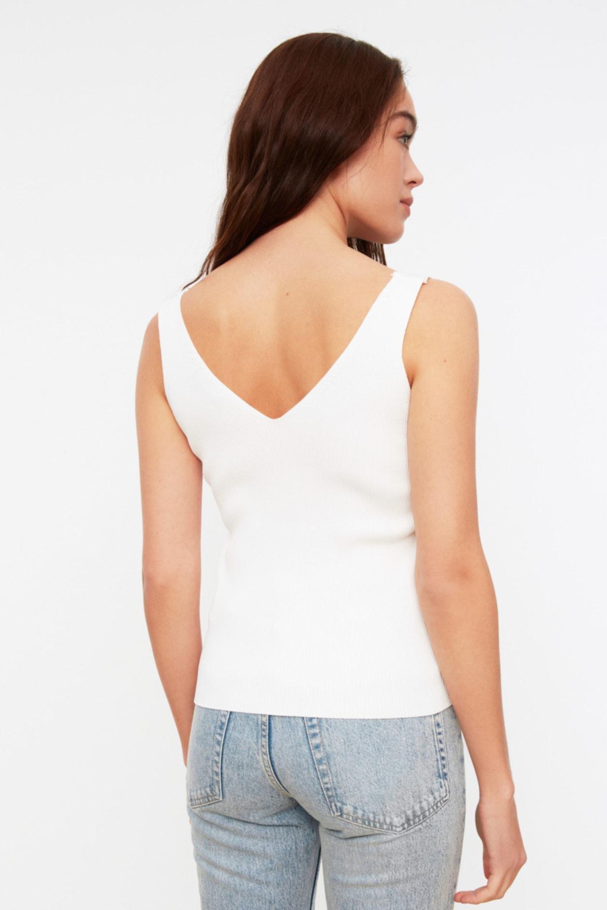 Cream Regular Blouse, Ecru, large image number 4