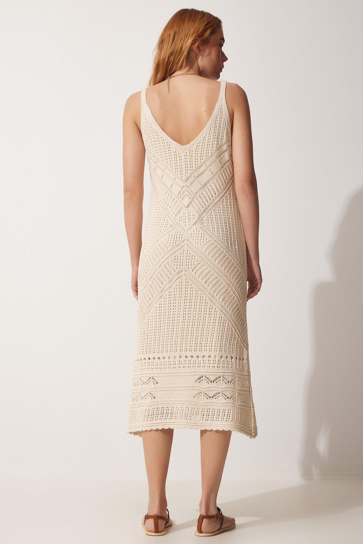 Beige A-Line Dress, , large image number 2