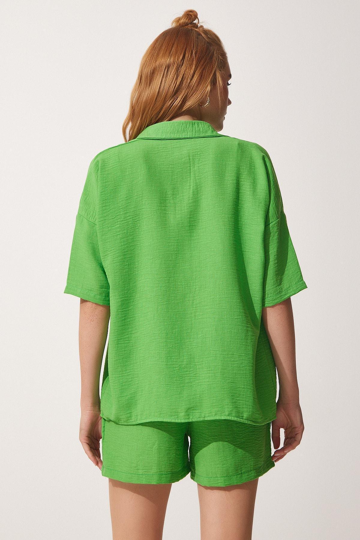 Green Plain Co-Ord Set, Green, large image number 4