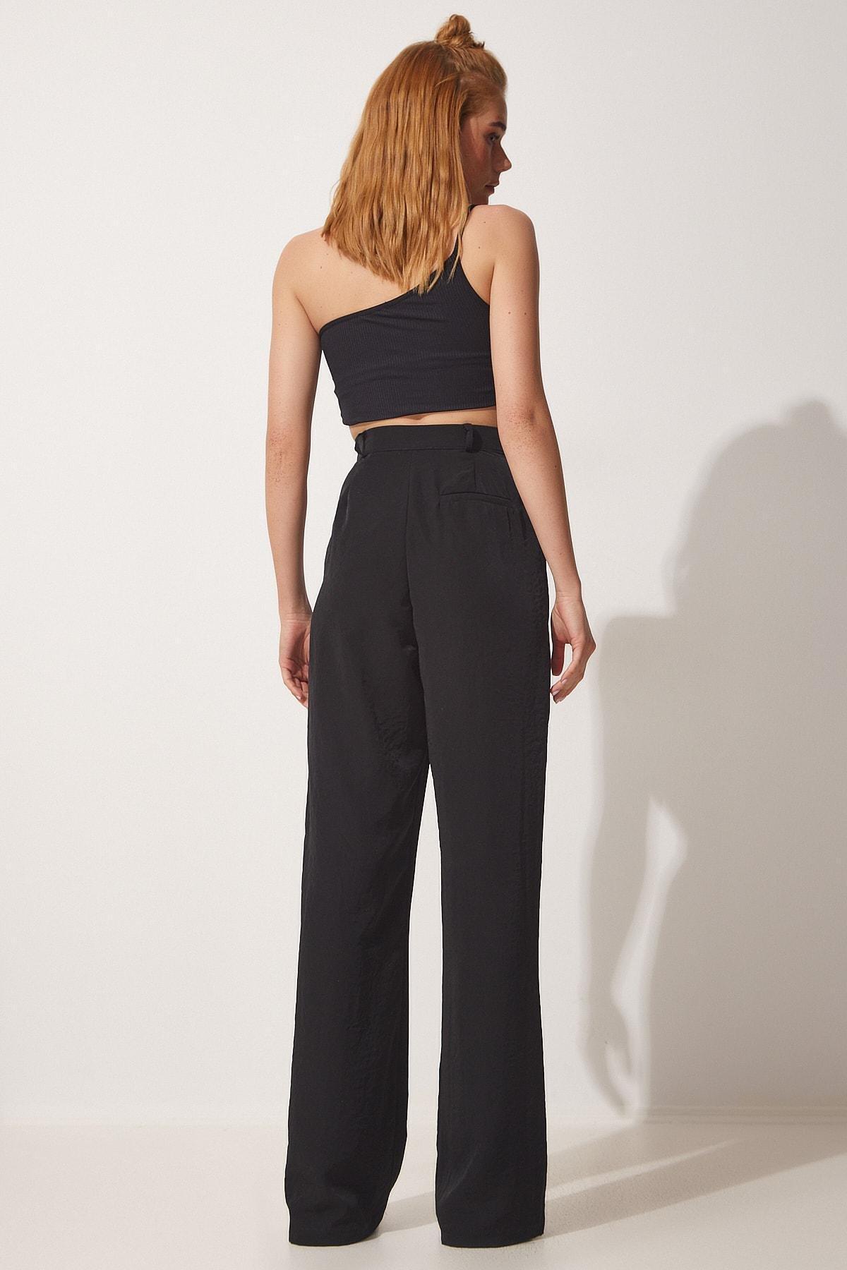 Black Loose Pants, , large image number 2