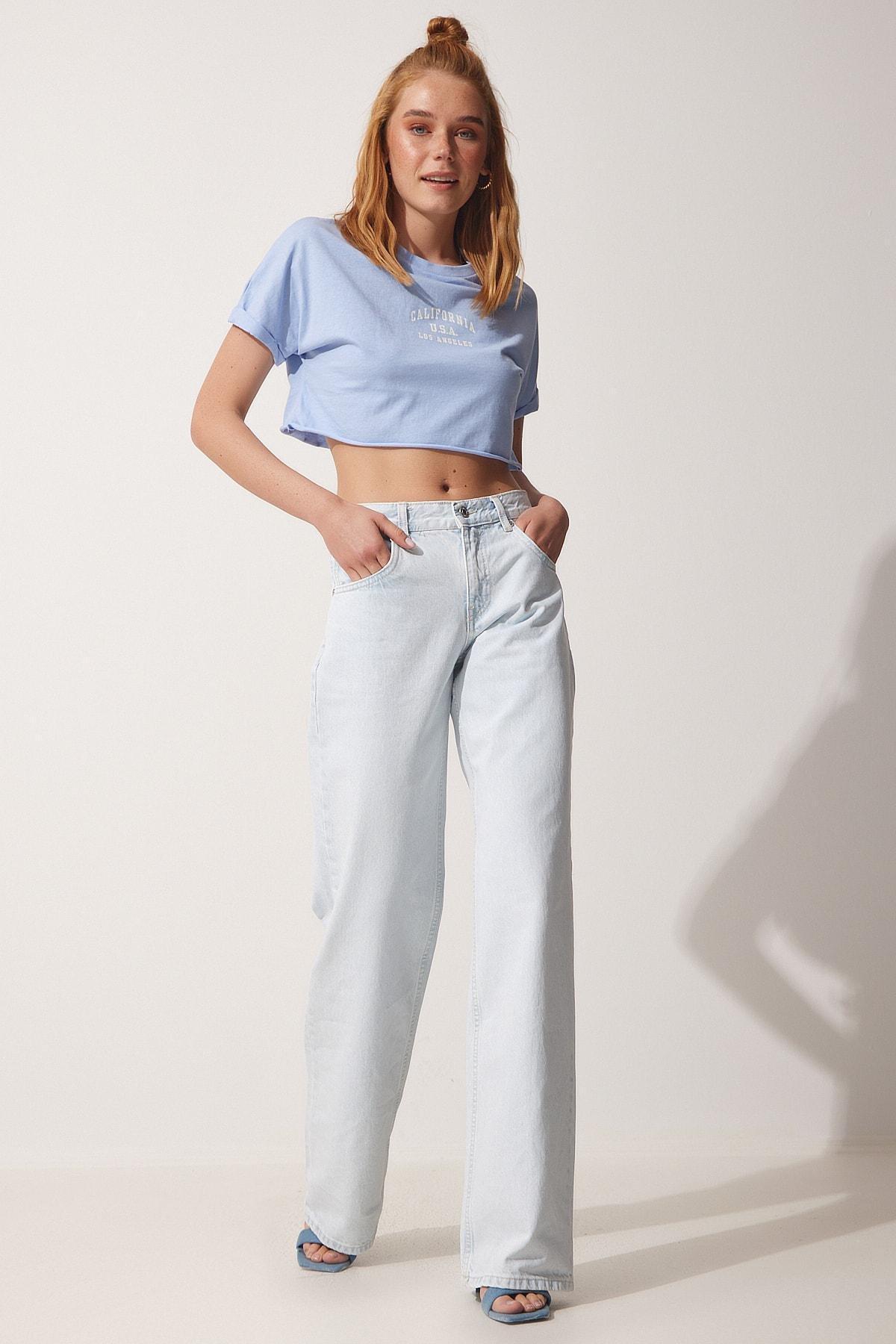 Blue Straight Jeans, , large image number 1