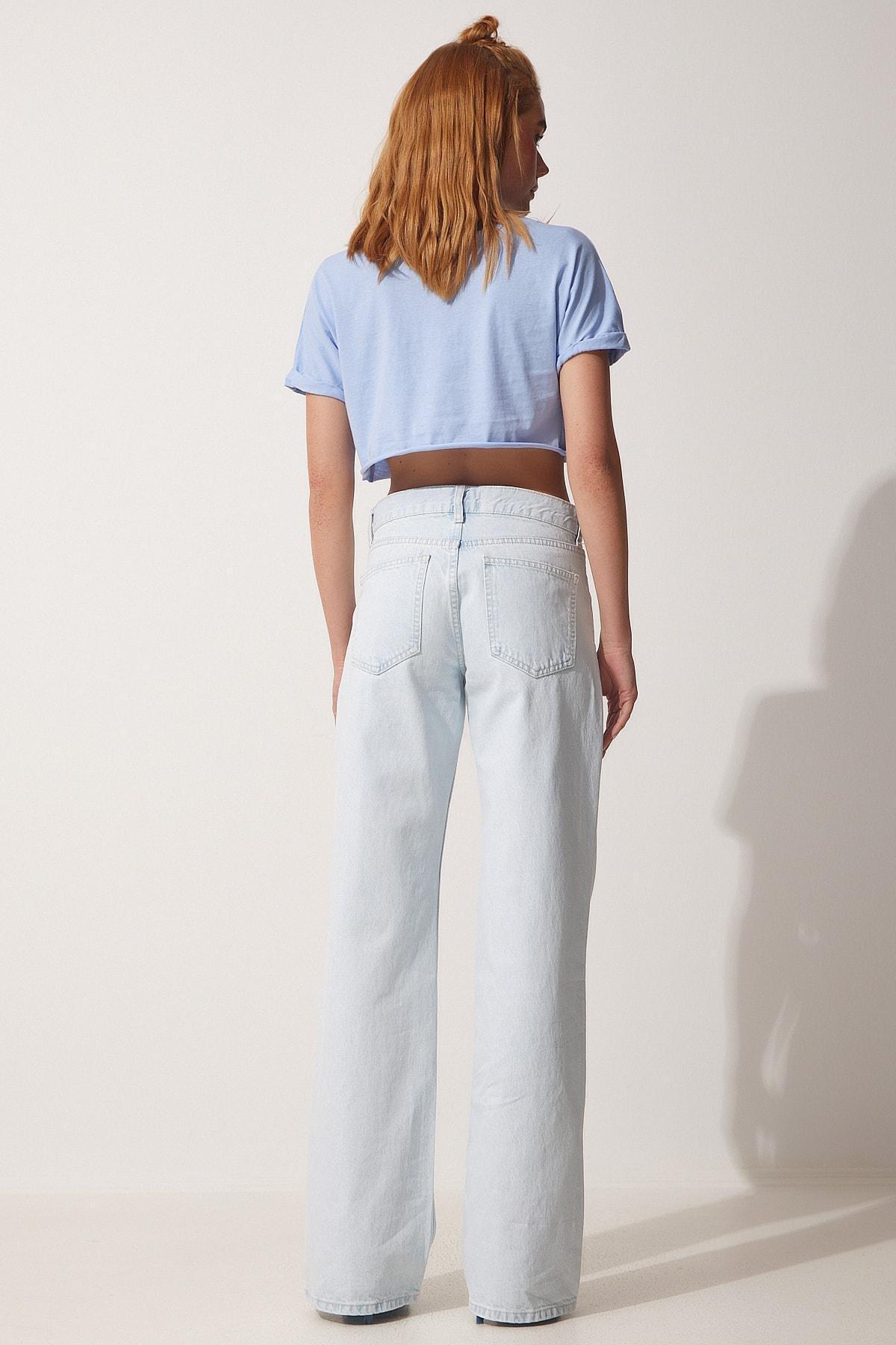 Blue Straight Jeans, , large image number 3