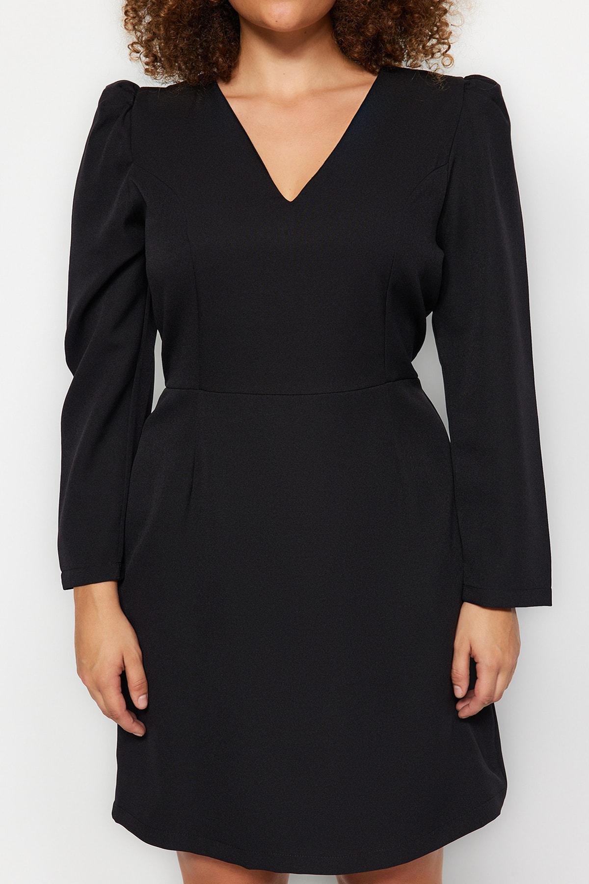 Black Bodycon Plus Size Dress, , large image number 3