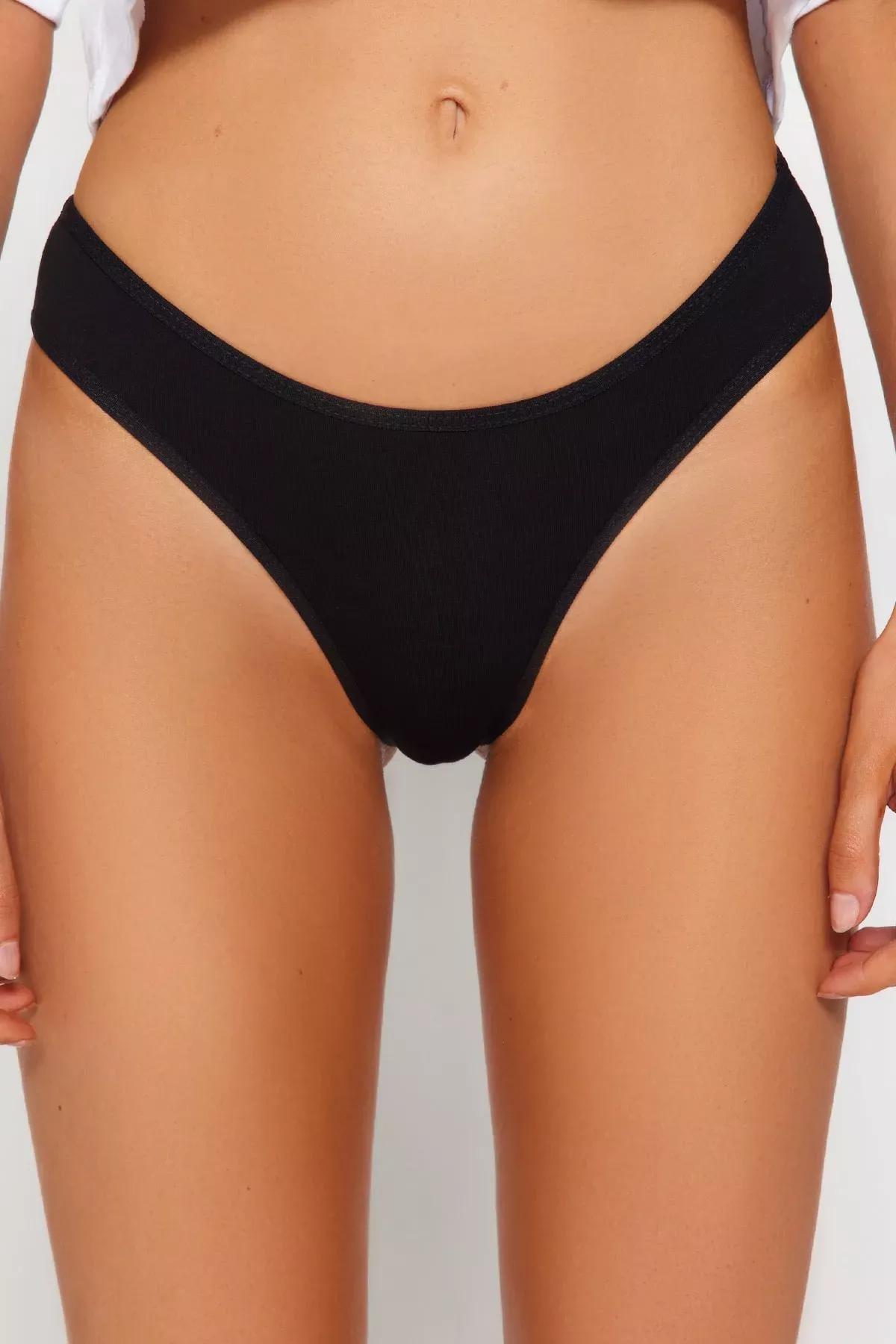 Black Briefs, Set Of 3, BLACK, large image number 2