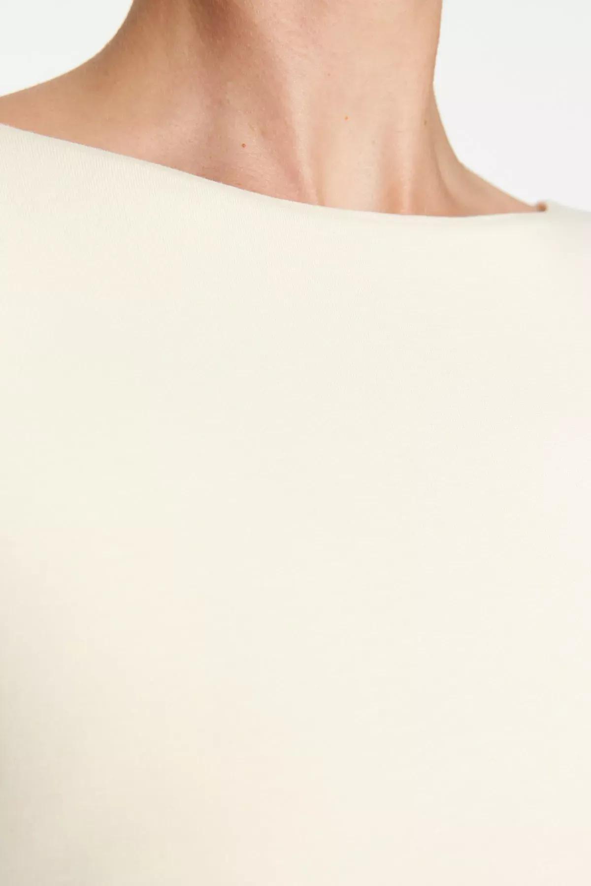 Beige Slim Fit Blouse, Rock, large image number 5