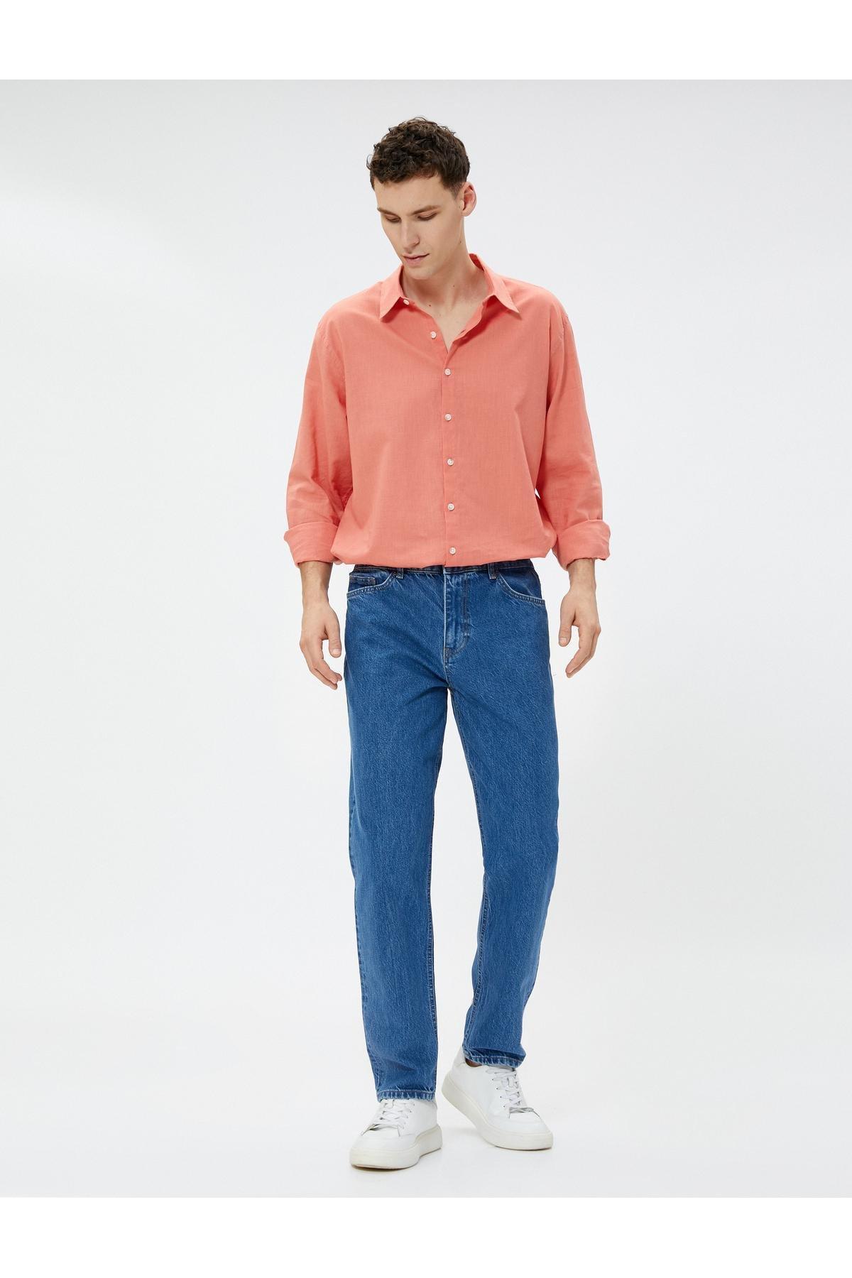 Koton - Blue Regular Trousers