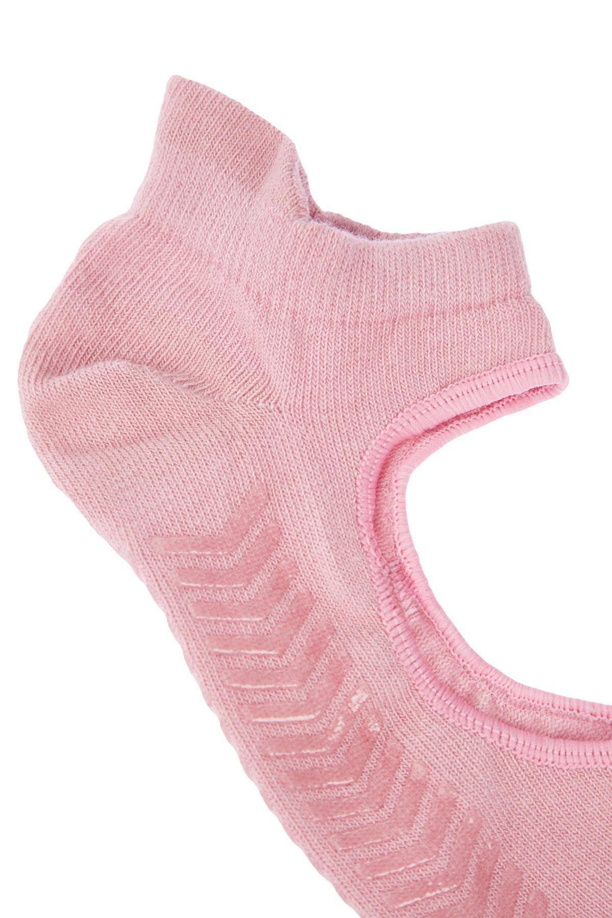 Multicolour Non-Slip Knitted Yoga Socks, Set Of 2, , large image number 0