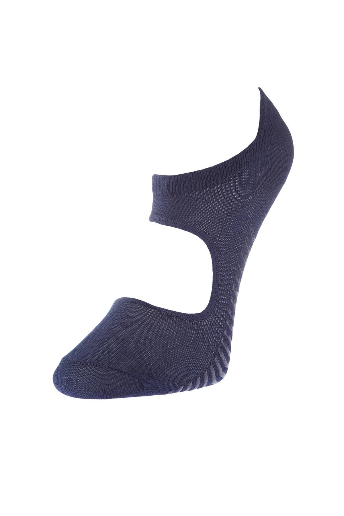 Multicolour Non-Slip Knitted Yoga Socks, Set Of 2, , large image number 1