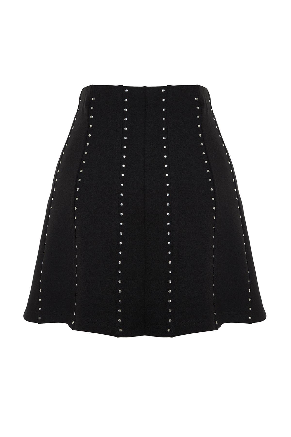 Black Mini Skirt, , large image number 7