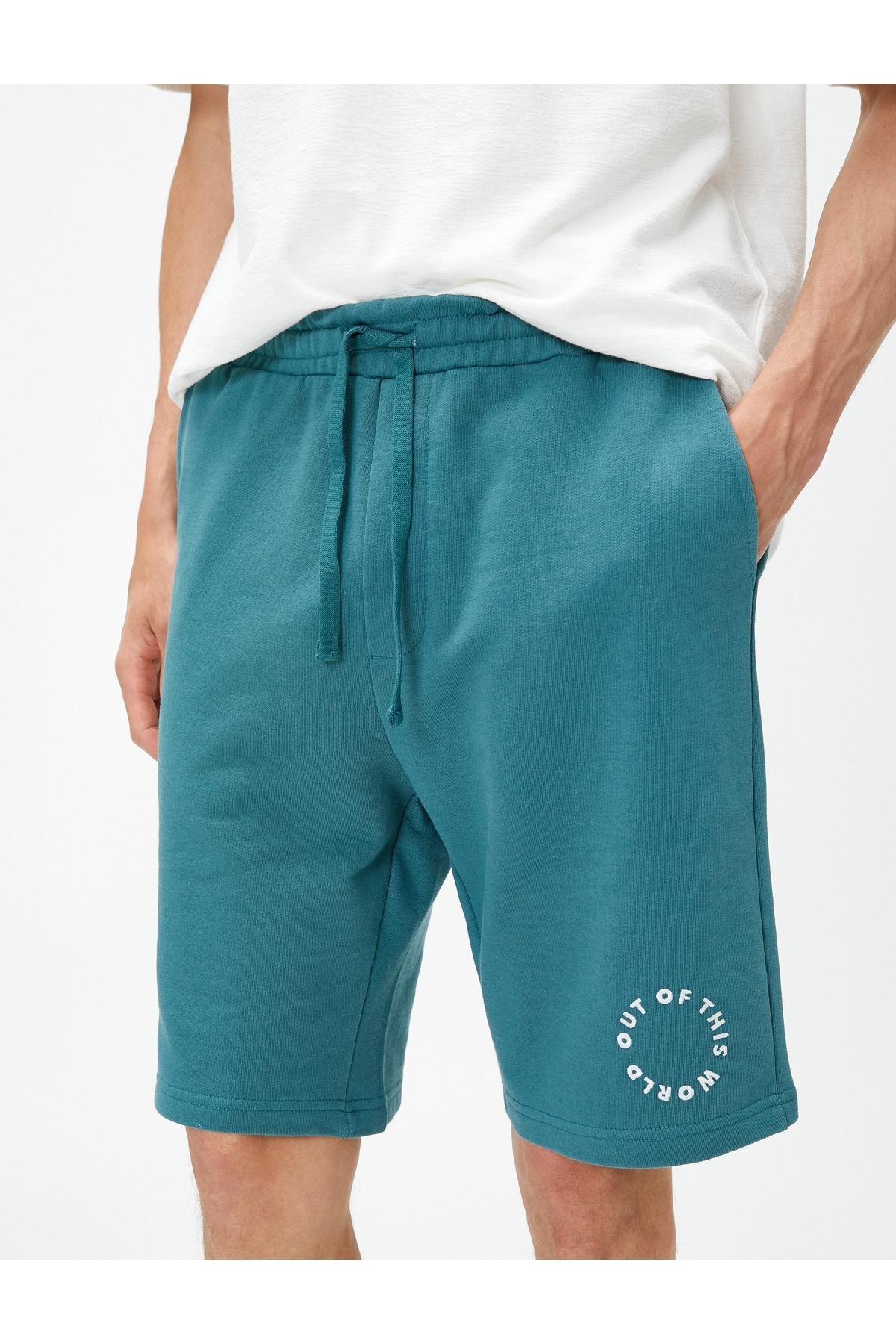 Koton - Green Printed Detailed Shorts