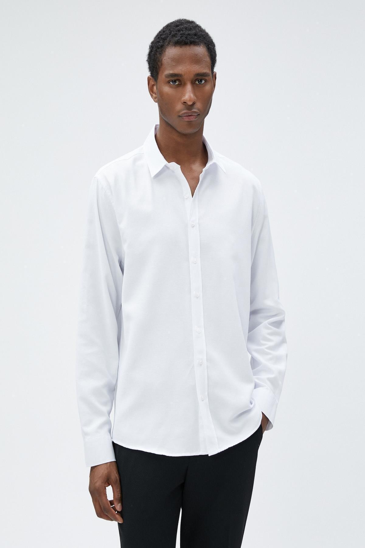 Koton - White Collared Shirt