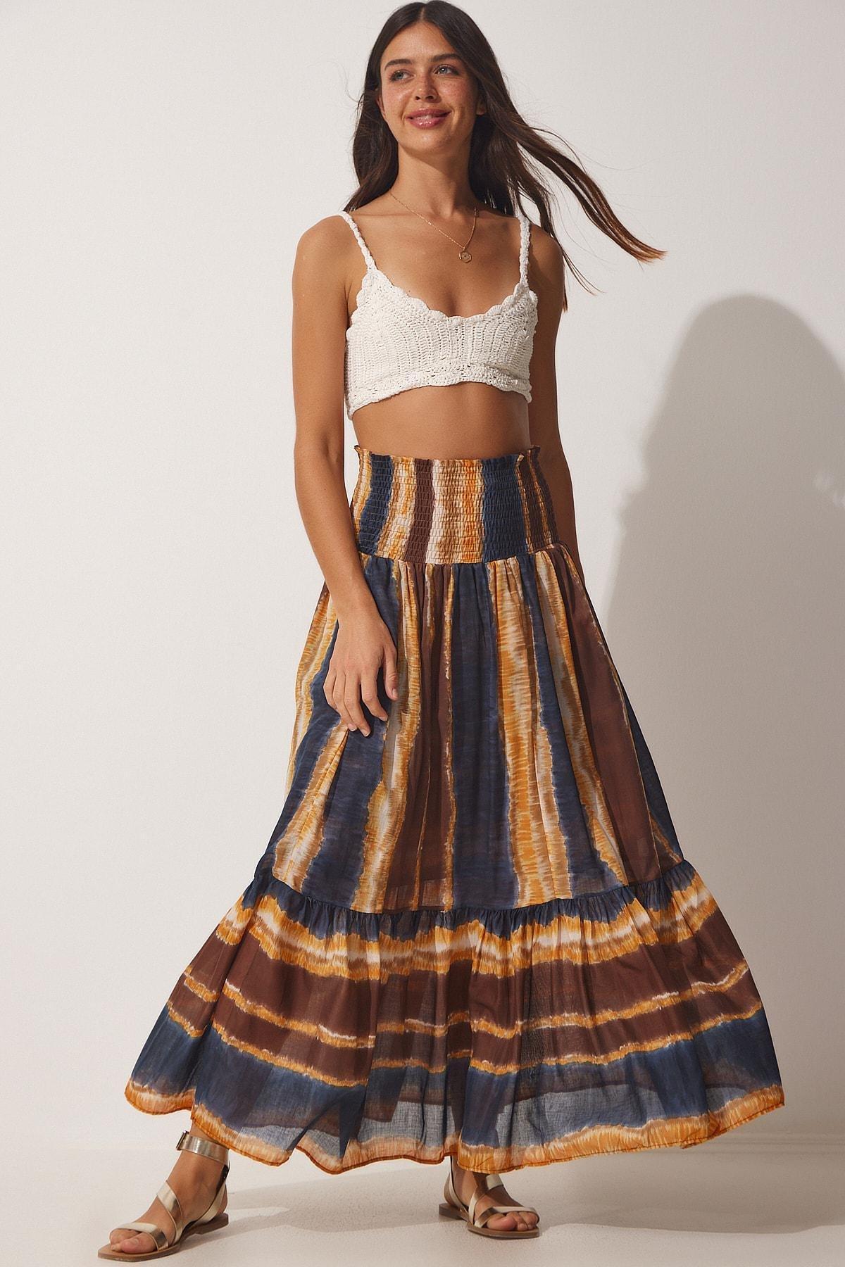 Brown A-Line Dress, Brown, large image number 2