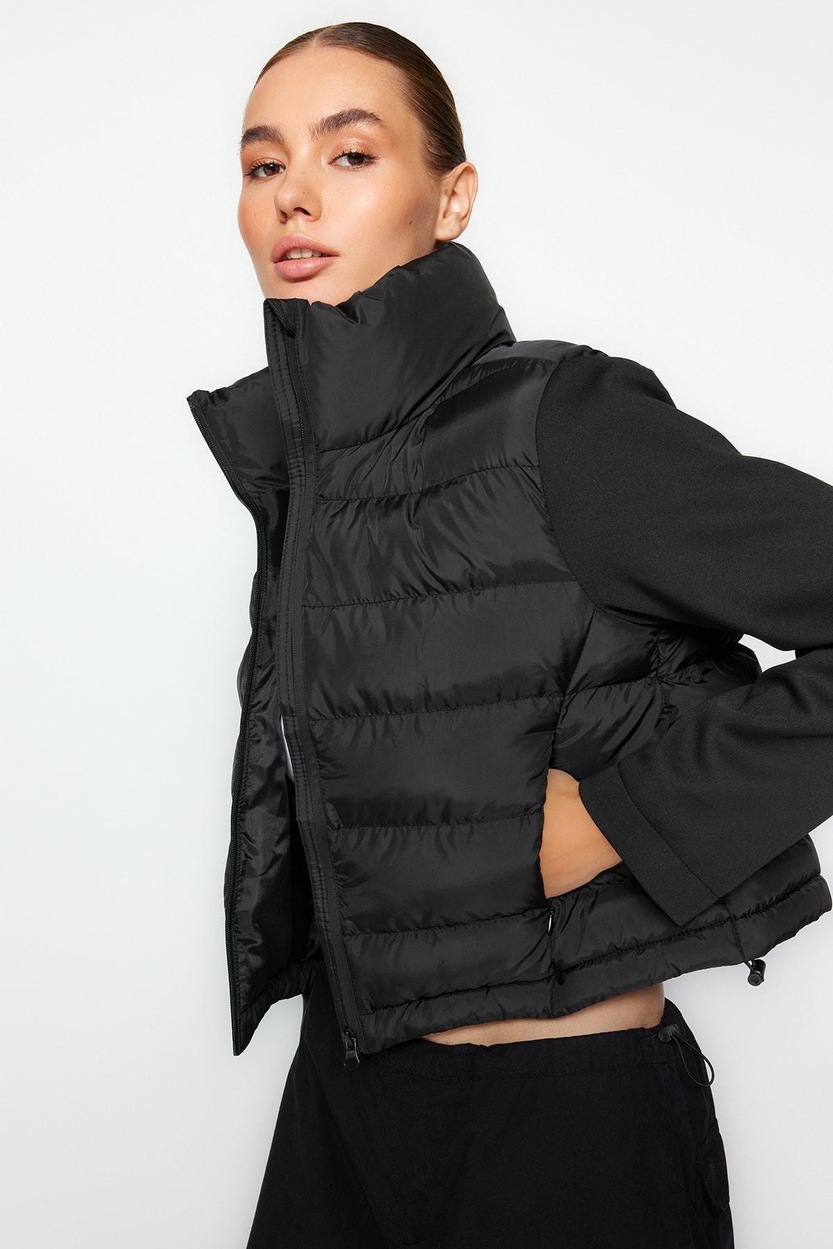 Fitted crop online jacket