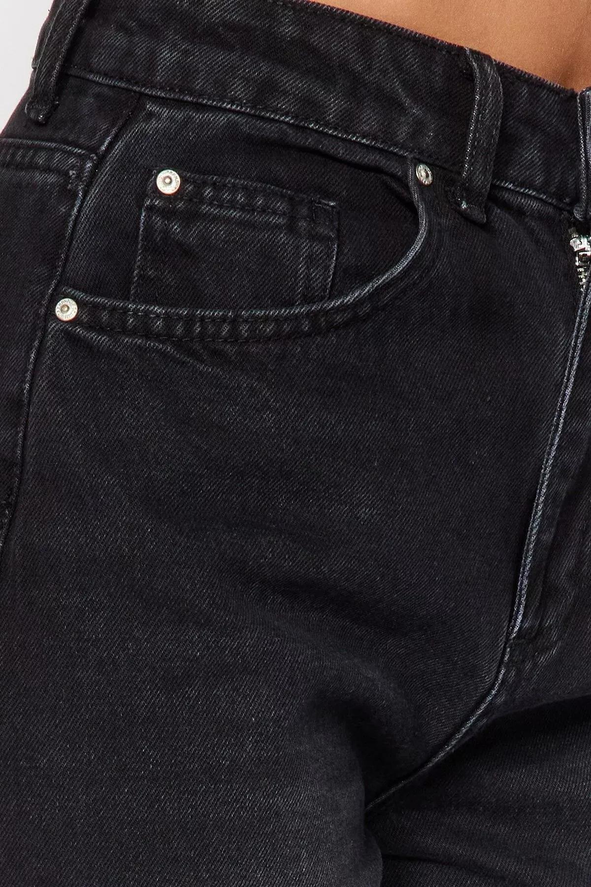 Navy High Waist Wide Leg, BLACK, large image number 4