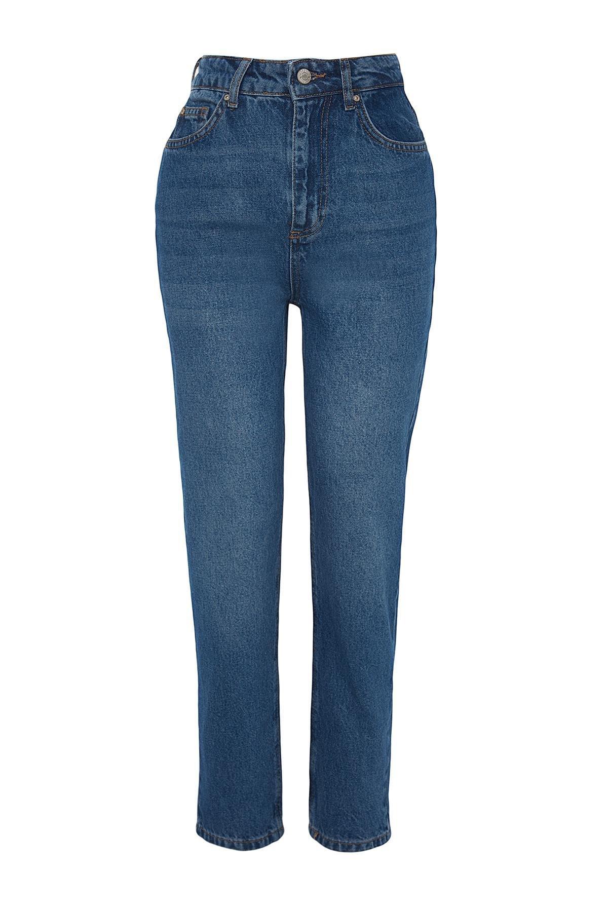 Blue Mom Jeans, , large image number 6