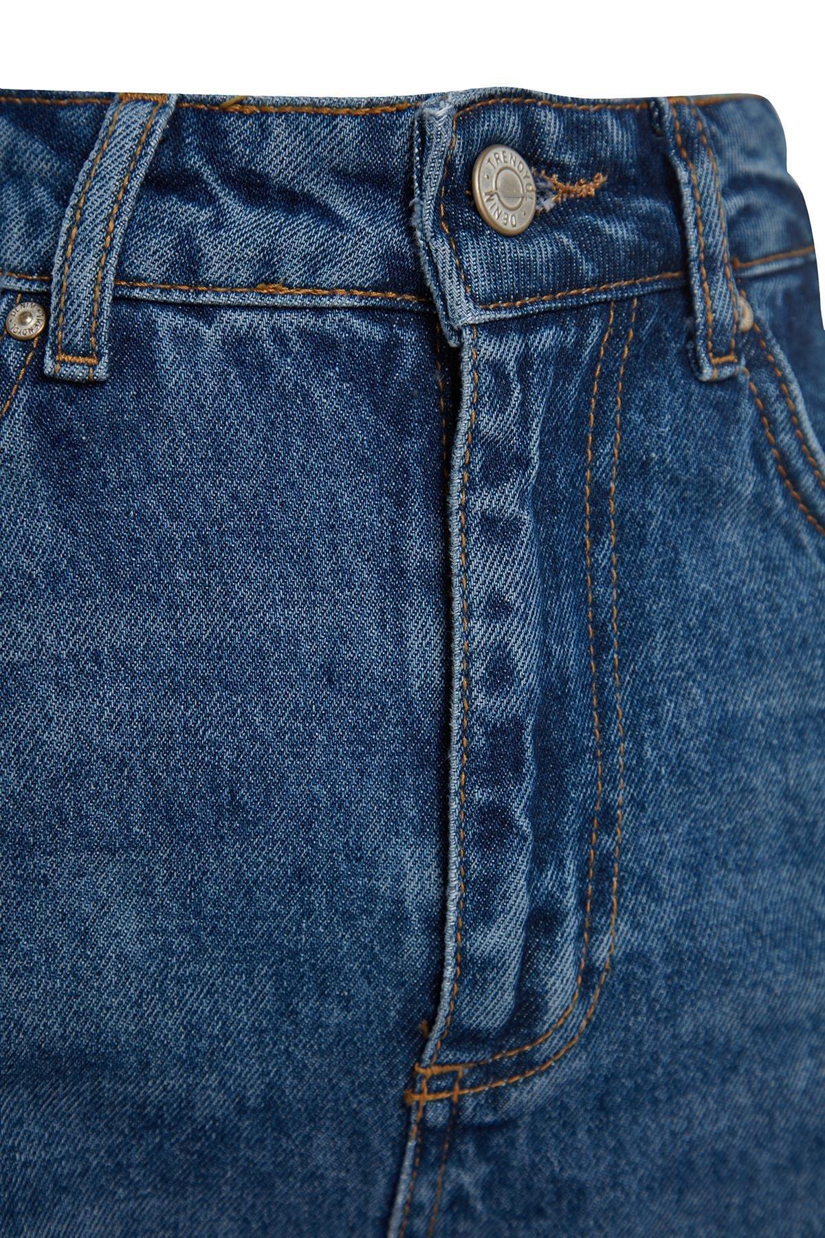 Blue Mom Jeans, , large image number 7