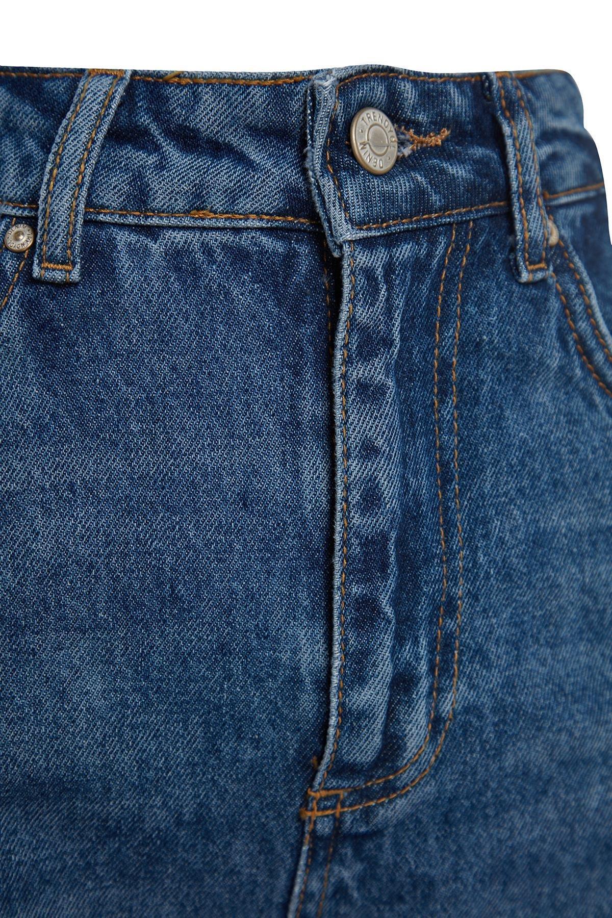 Trendyol - Blue Mom Jeans