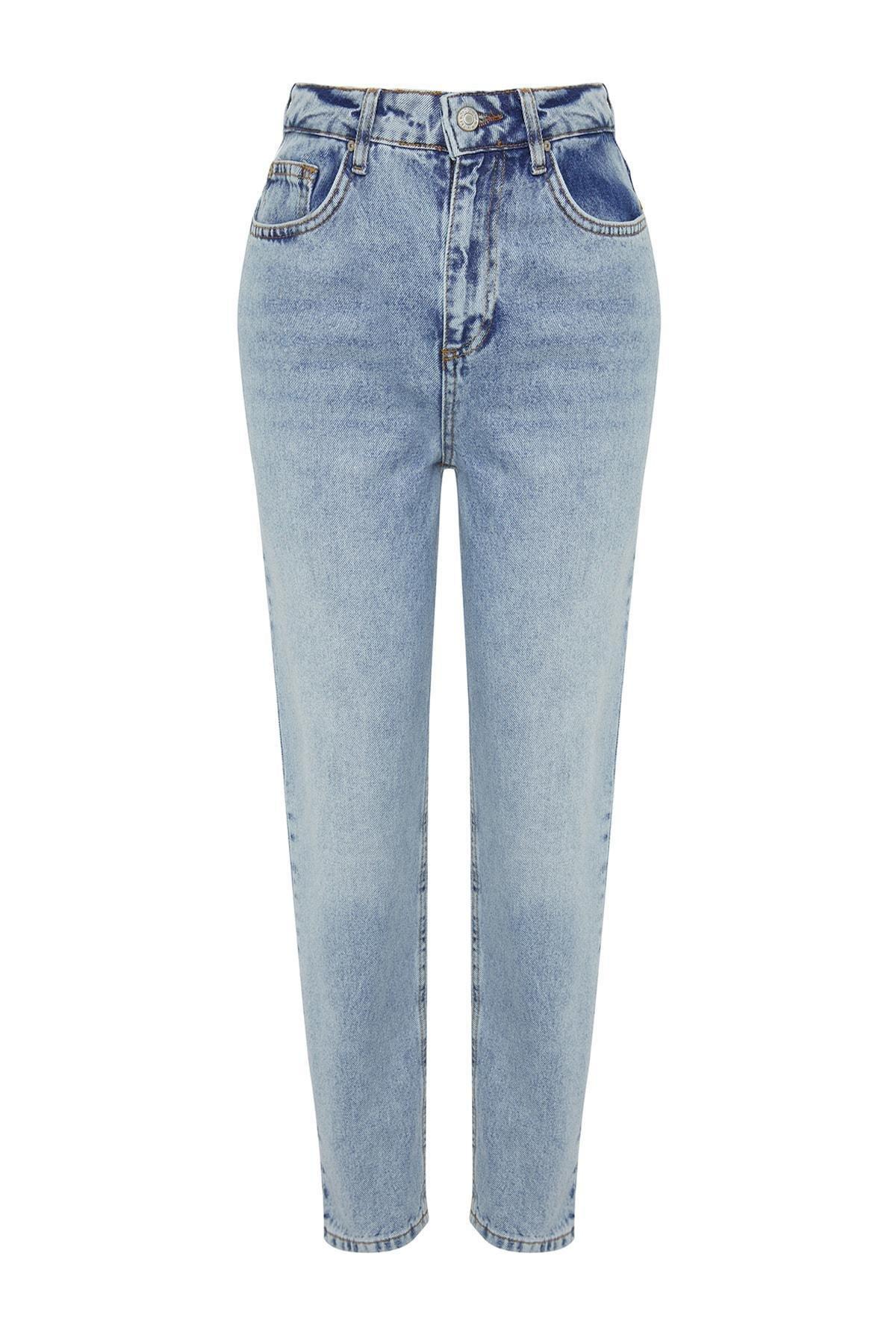Blue Mom Jeans, , large image number 6