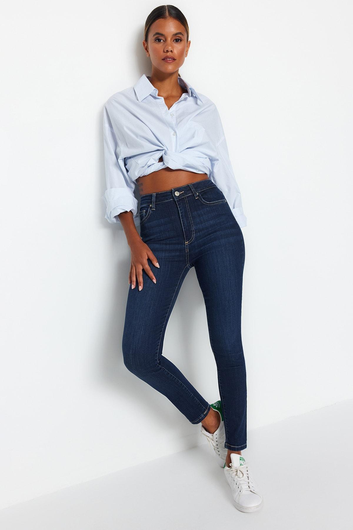 Blue Skinny Jeans, , large image number 0