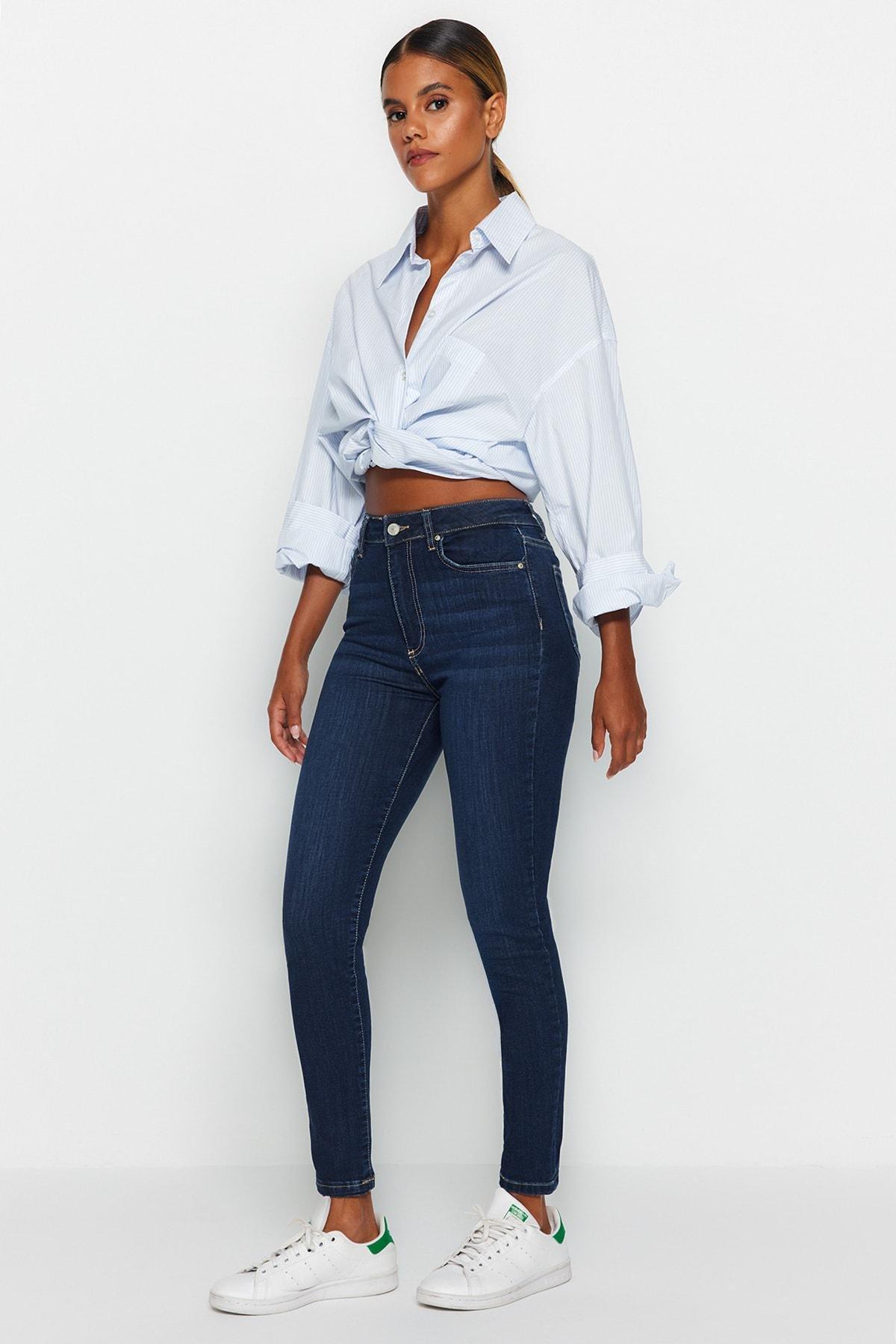 Trendyol - Blue Skinny Jeans